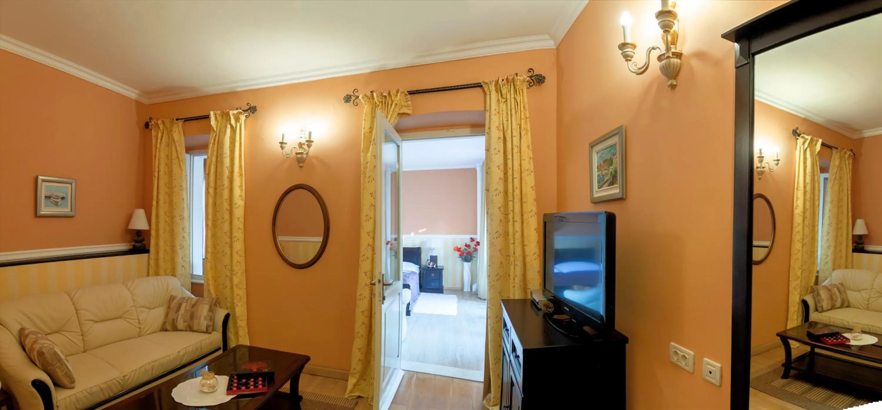 Seating area in Boutique Hotel Villa Pattiera