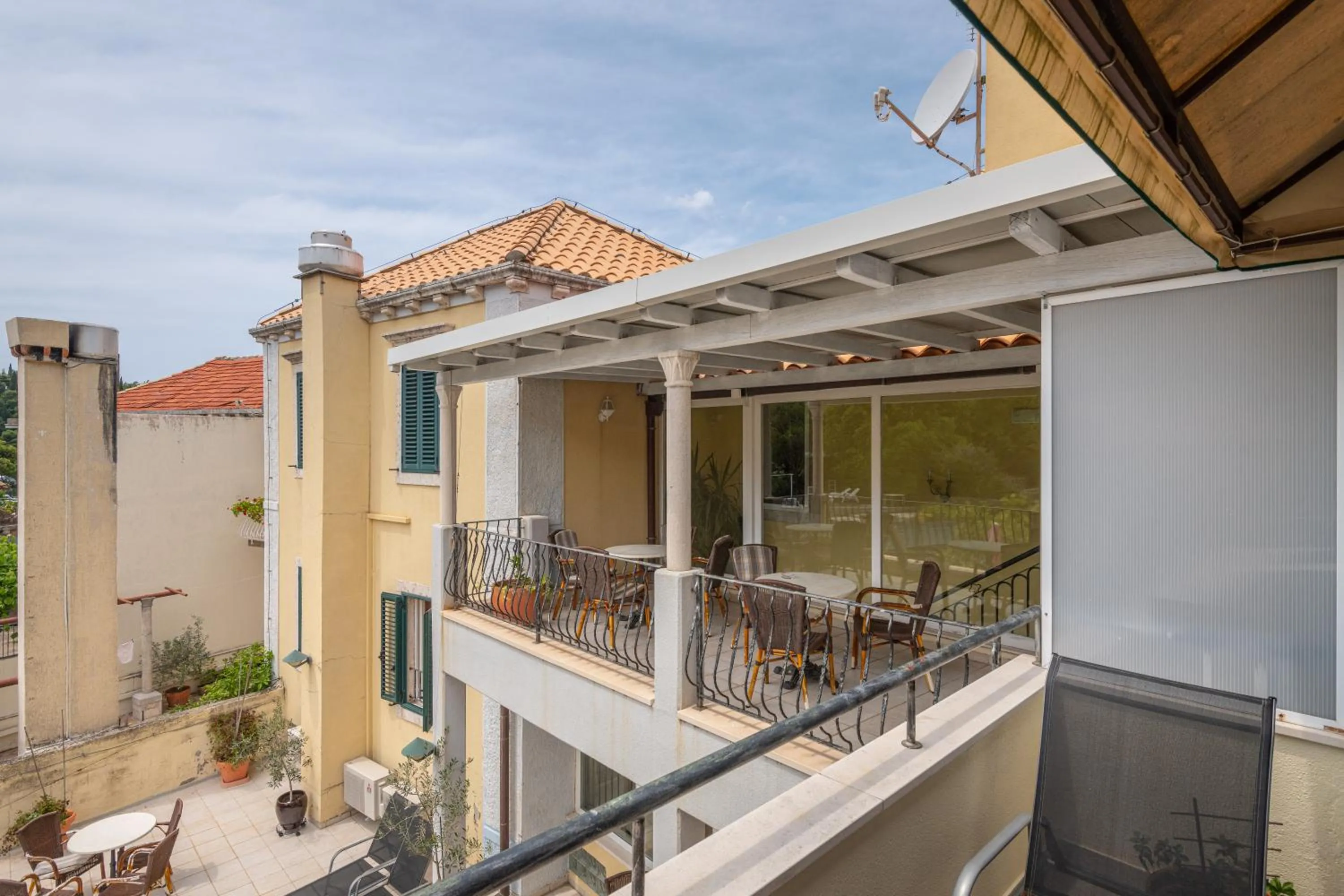 Balcony/Terrace in Boutique Hotel Villa Pattiera