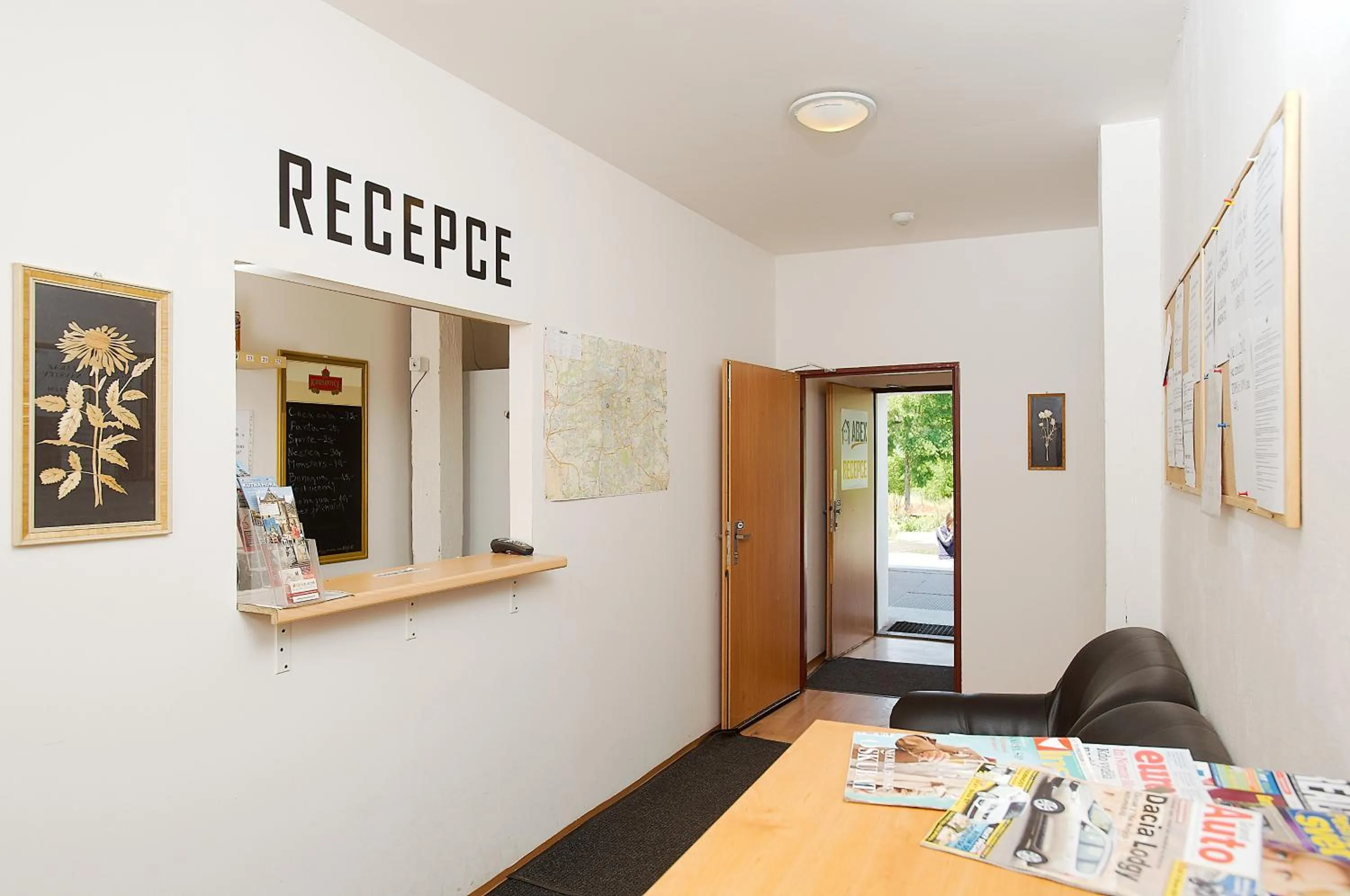 Lobby or reception in Hostel ABEX