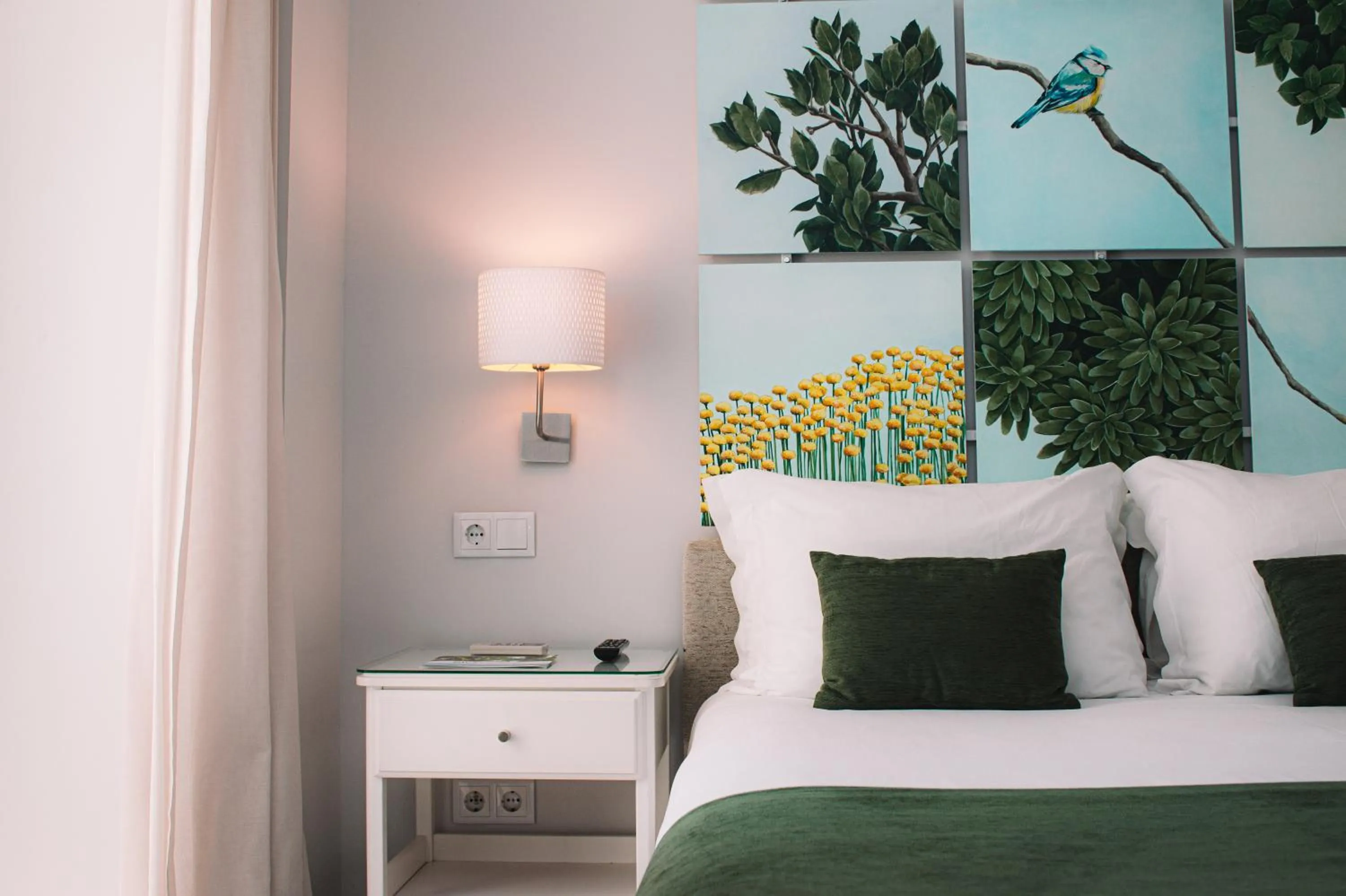 Bed in Rio Art Hotel