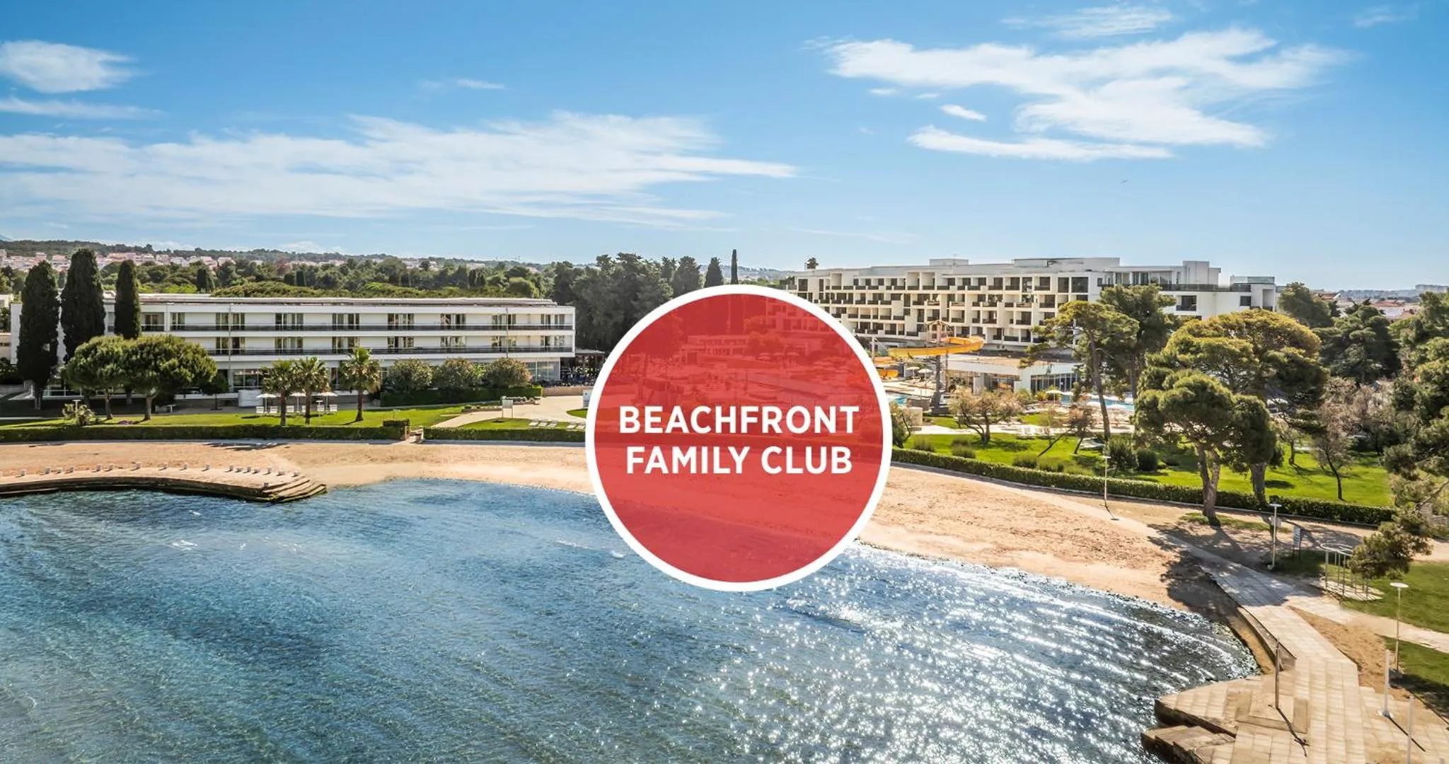 Property building in Falkensteiner Club Funimation Borik