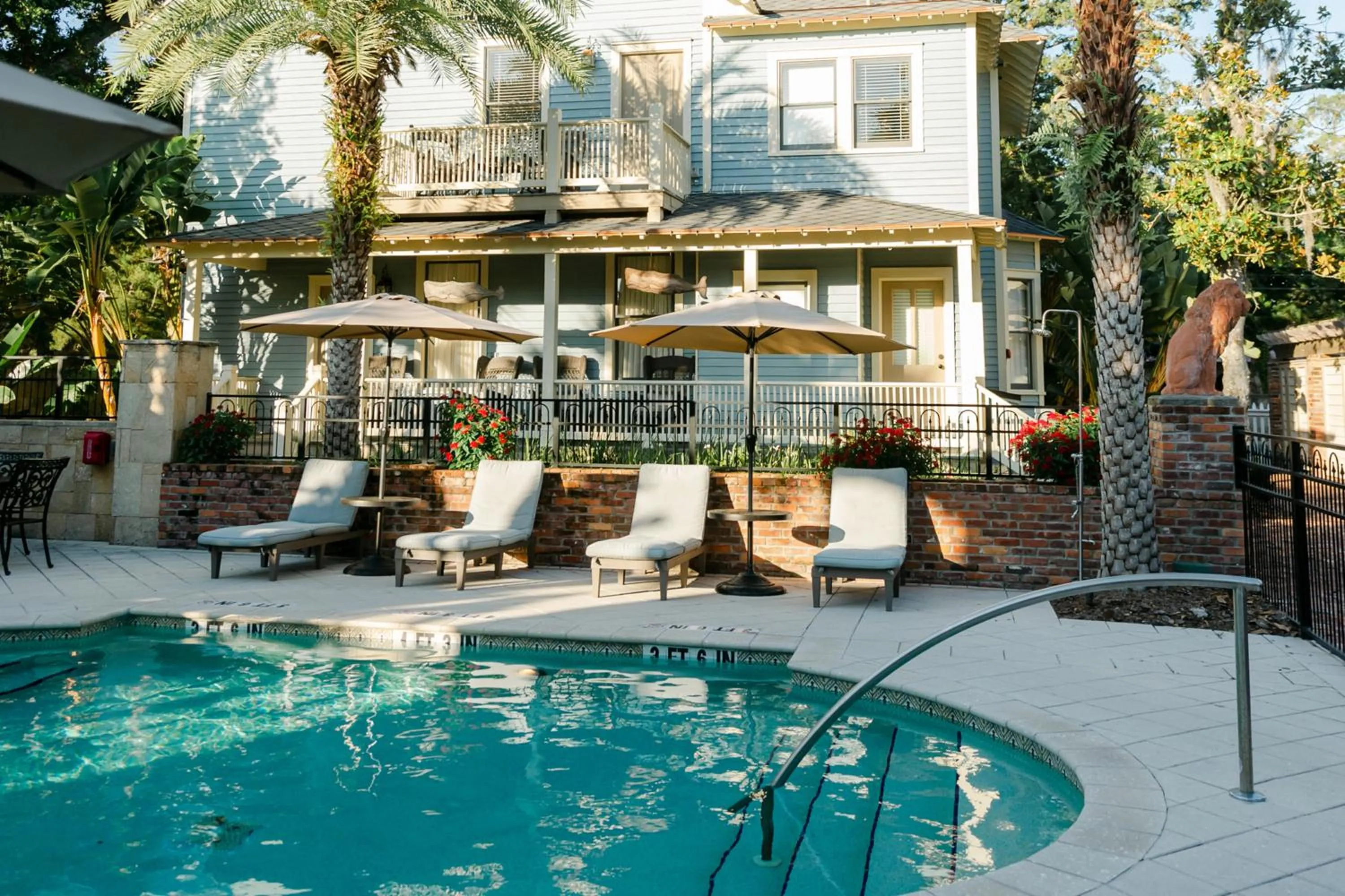 Pool view in The Collector Inn (Adults Only) - Saint Augustine