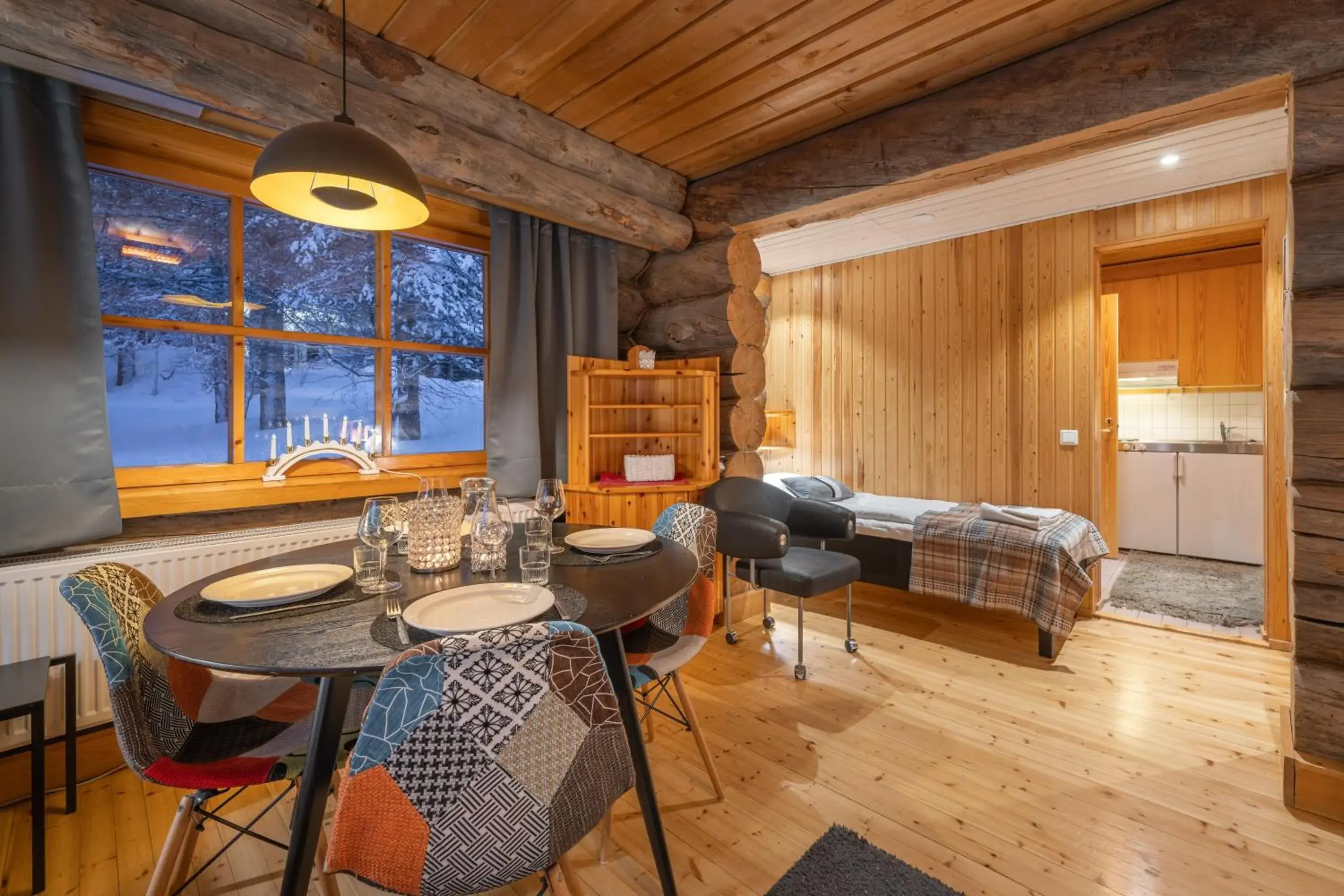 Family Studio -60- Kero in Kuukkeli Log Houses Aurora Resort Family Studio -60- Kero in Kuukkeli Log Houses Aurora Resort