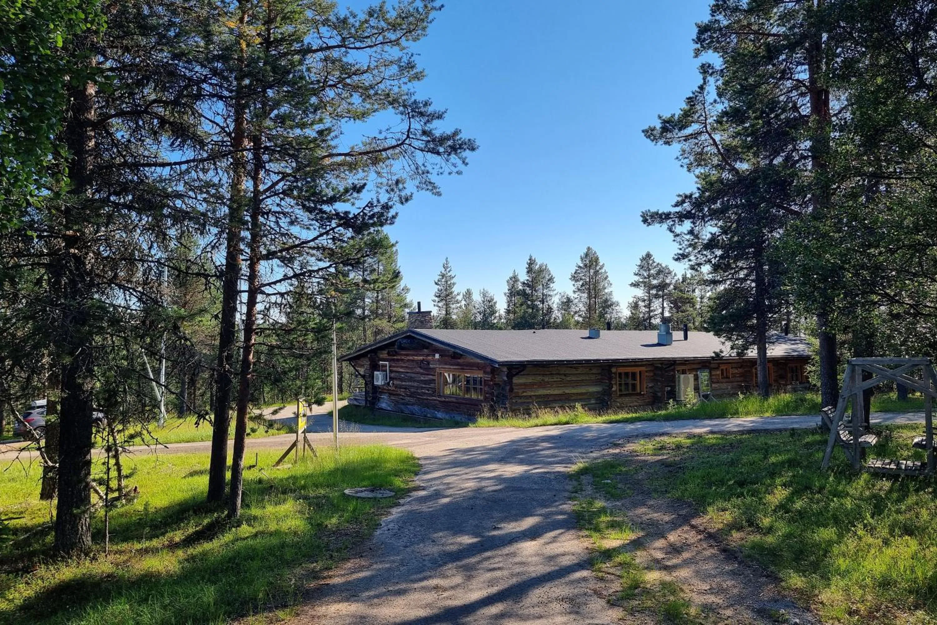 Property building in Kuukkeli Log Houses Aurora Resort