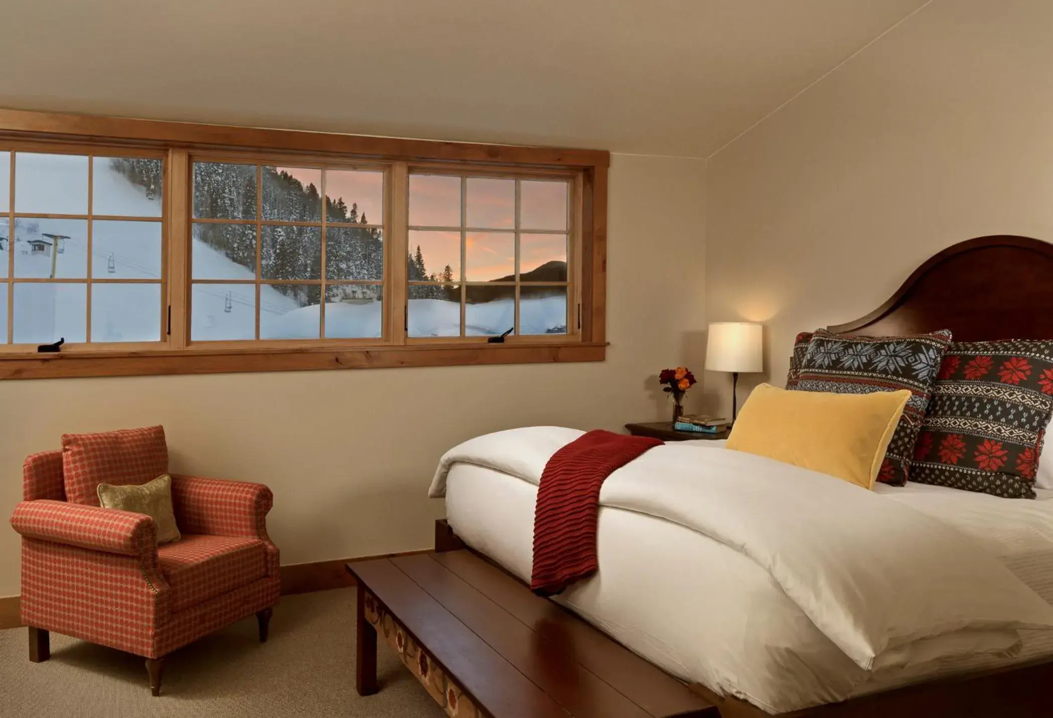Bedroom, Bed in The Blake at Taos Ski Valley Bedroom, Bed in The Blake at Taos Ski Valley