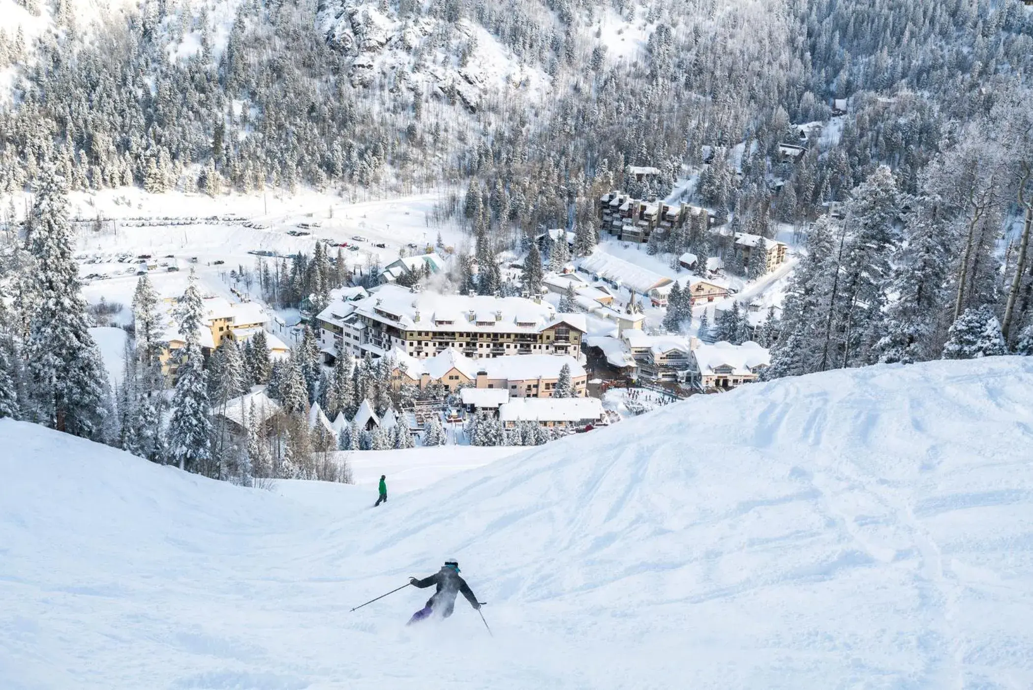 Natural landscape in The Blake at Taos Ski Valley Natural landscape in The Blake at Taos Ski Valley