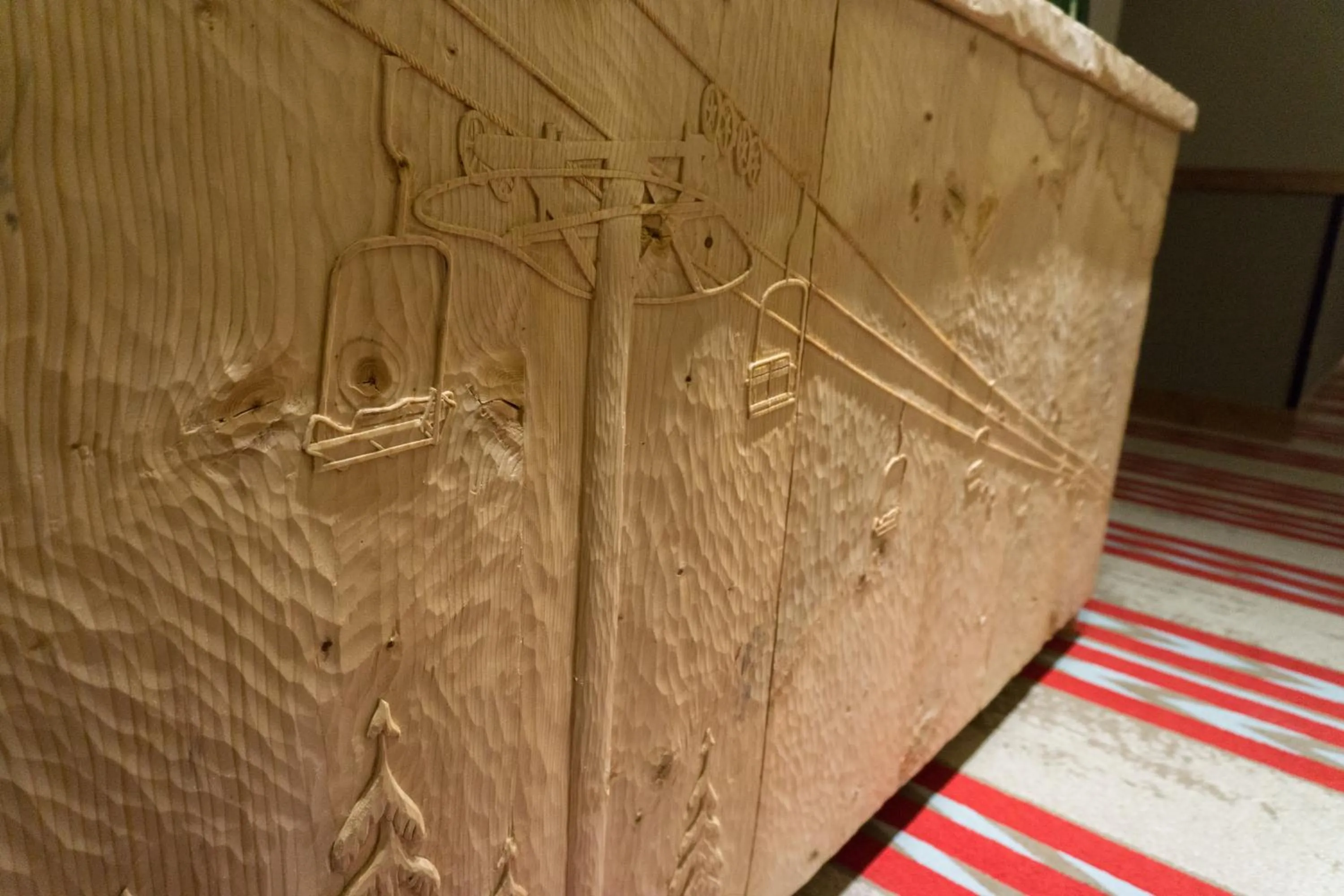 Decorative detail in The Blake at Taos Ski Valley