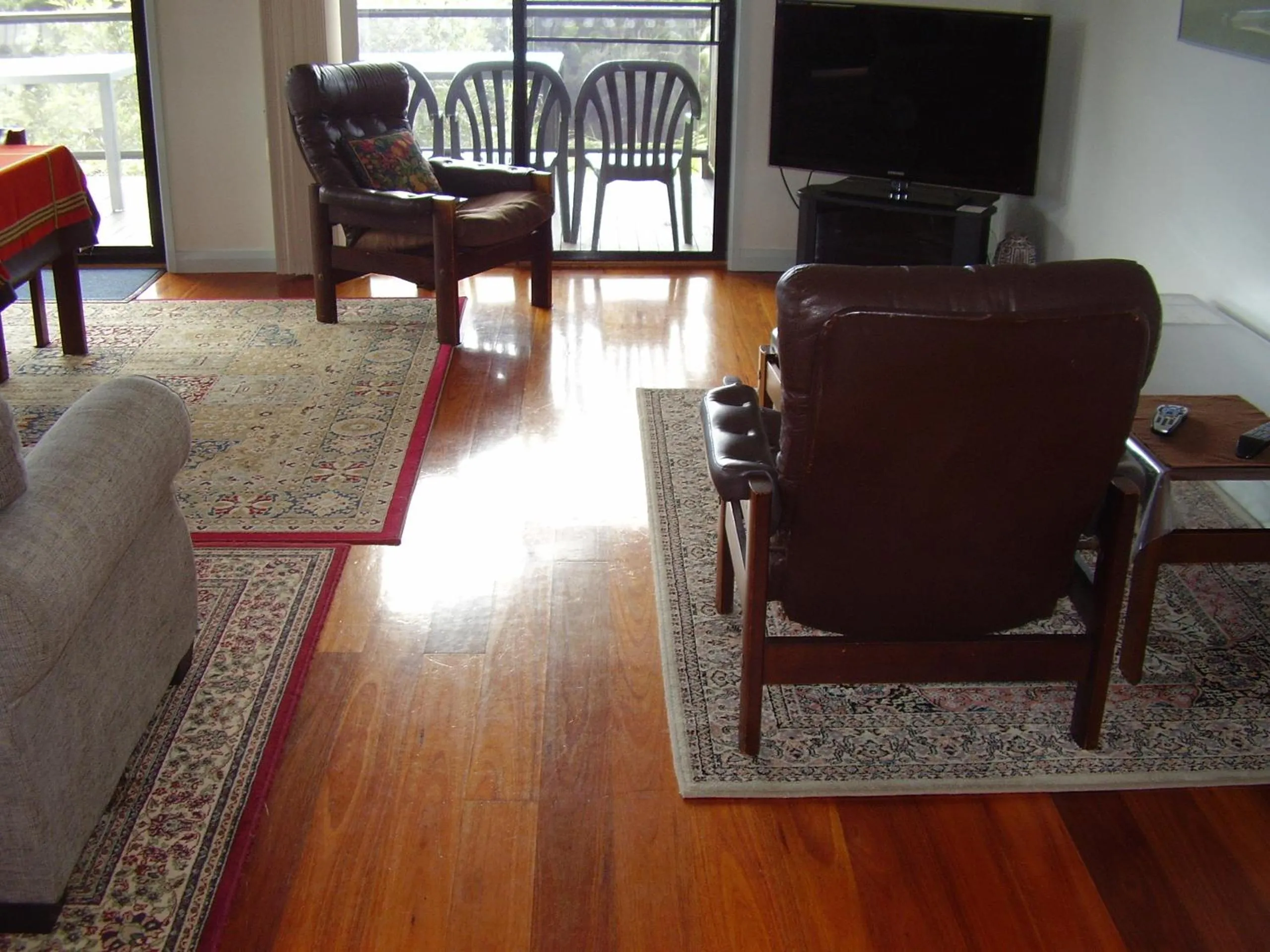 Living room in Strathmore Lodge