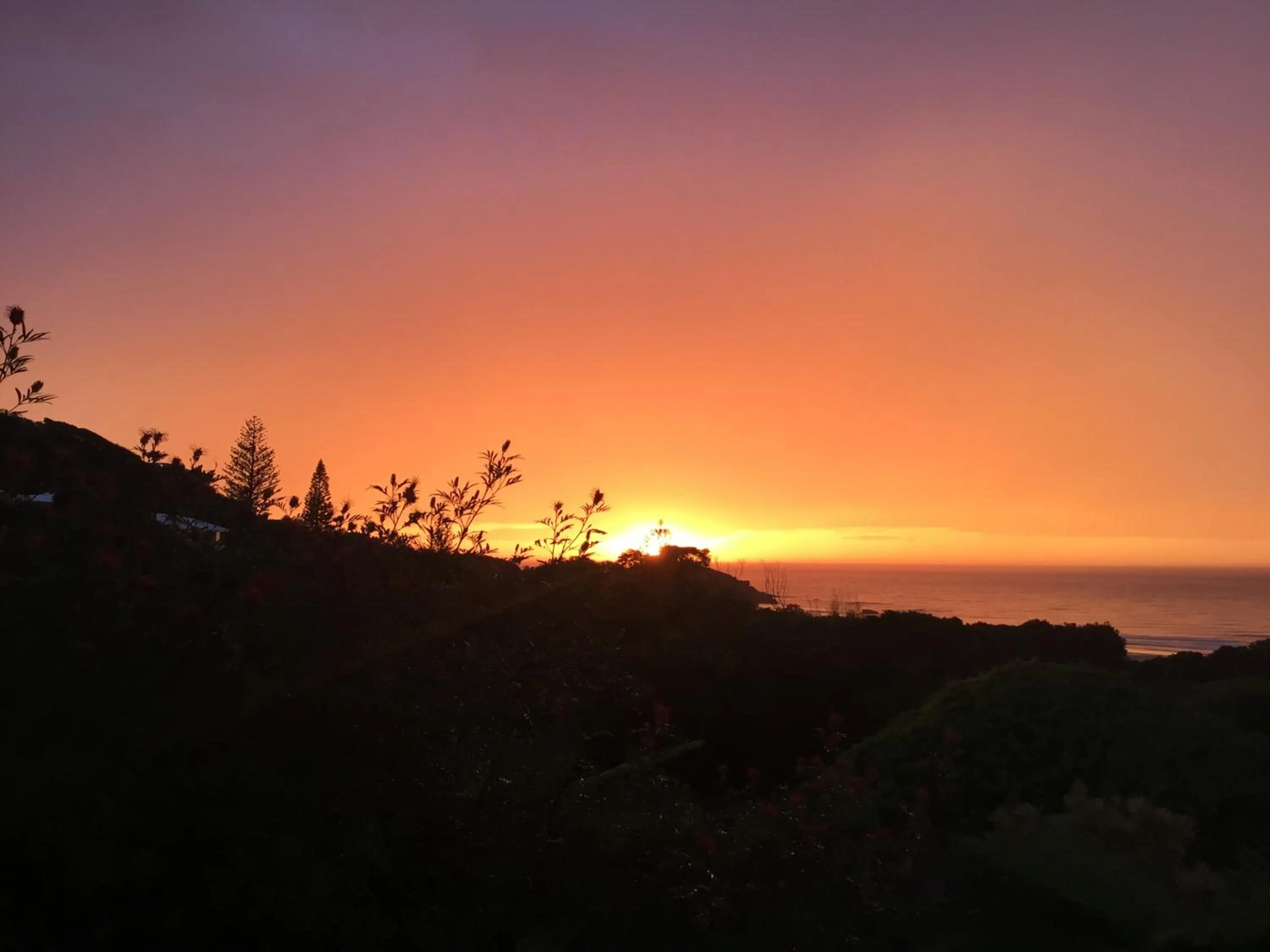 Sunrise in Strathmore Lodge