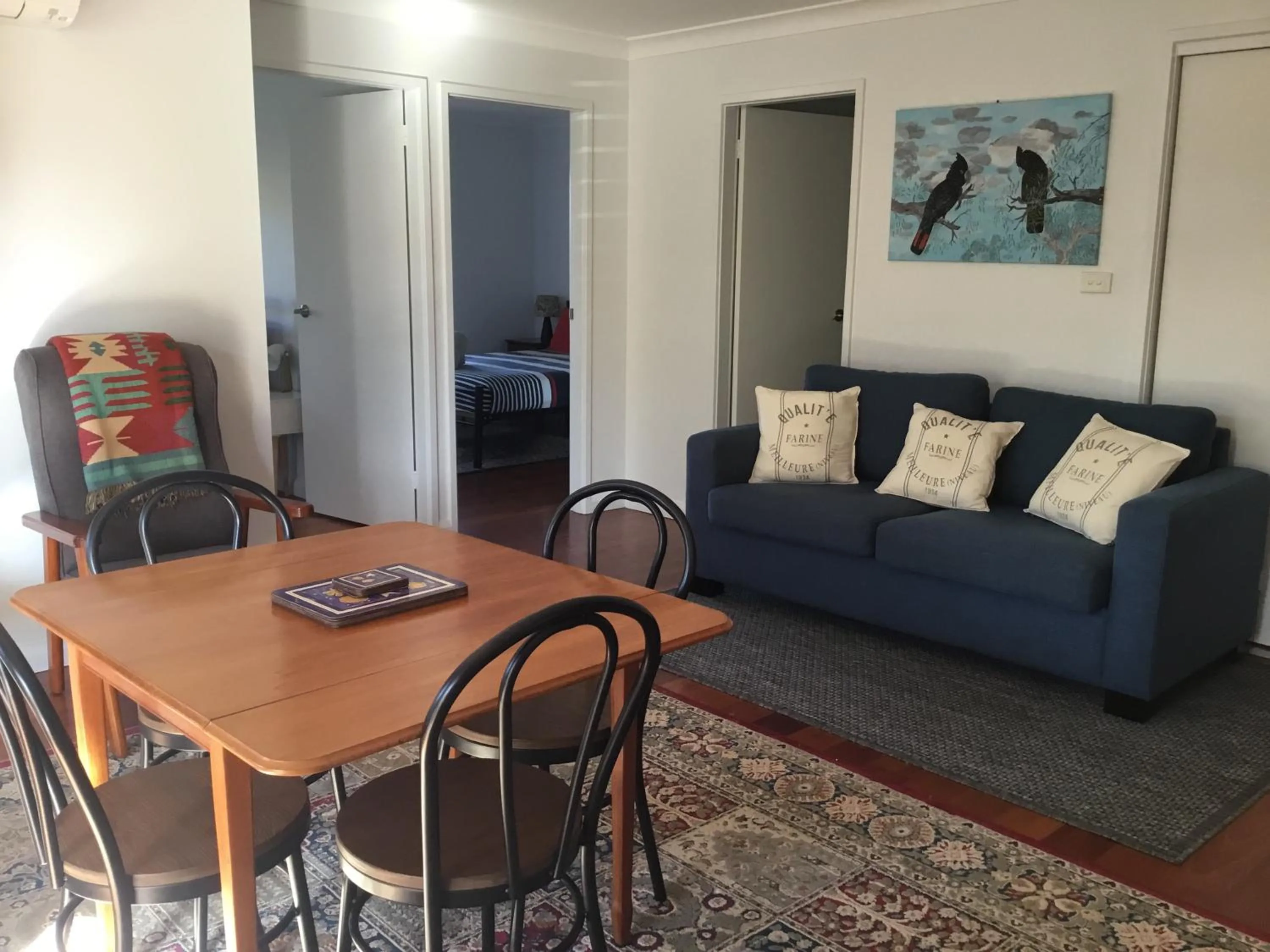 Living room in Strathmore Lodge