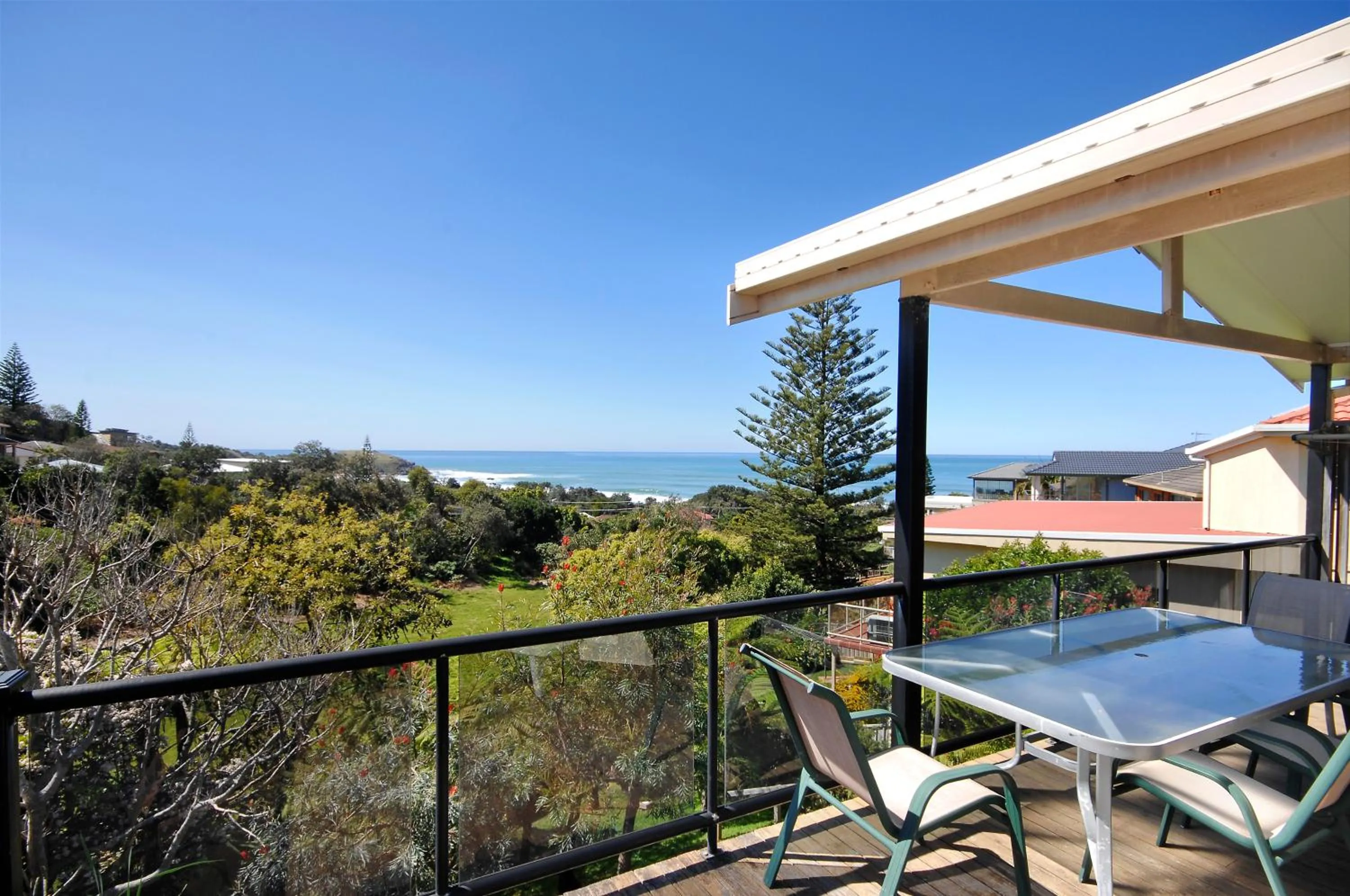 Sea view in Strathmore Lodge