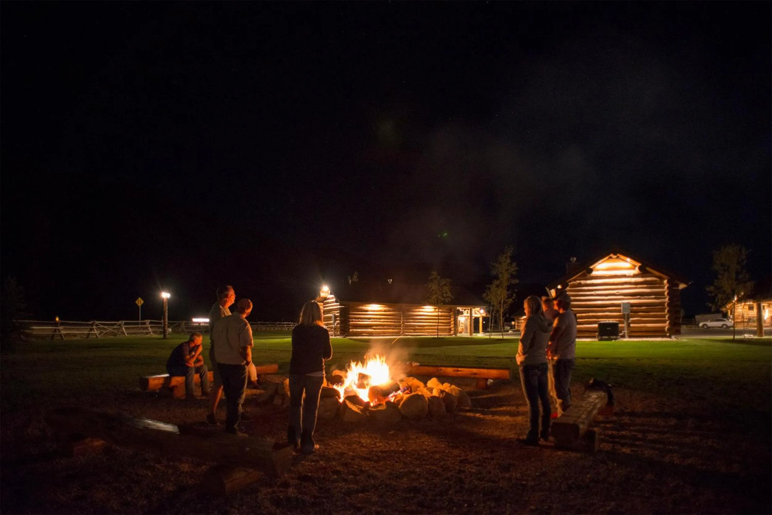Evening entertainment in Kodiak Mountain Resort