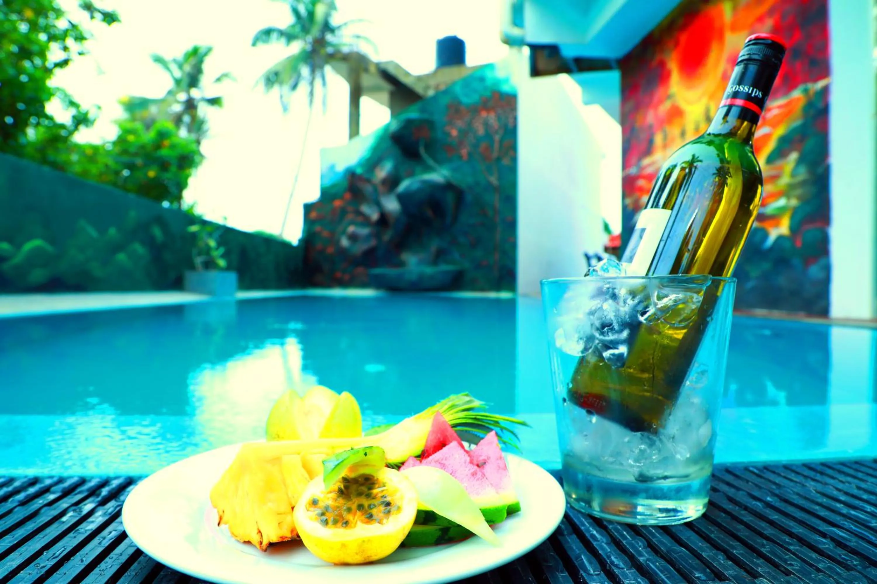 Swimming pool in Hotel Sanmark