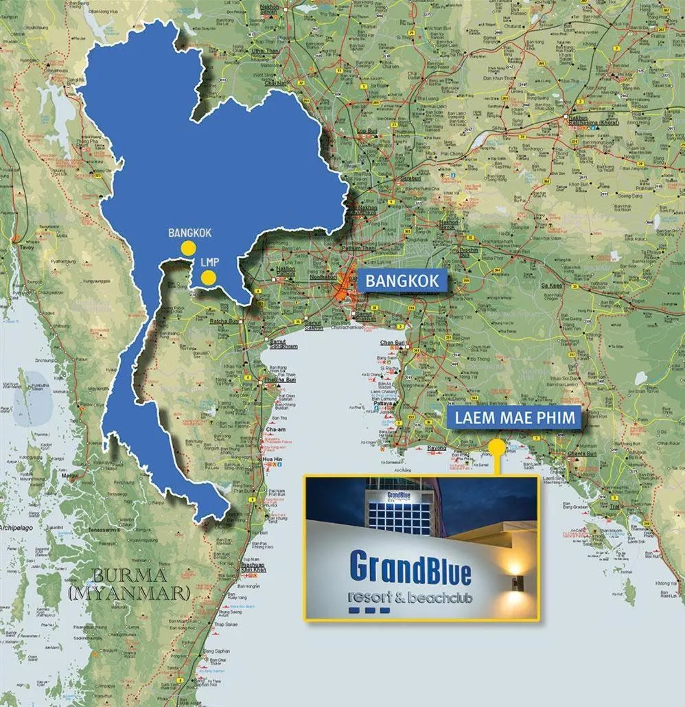 Landmark view in GrandBlue Resort & Beachclub