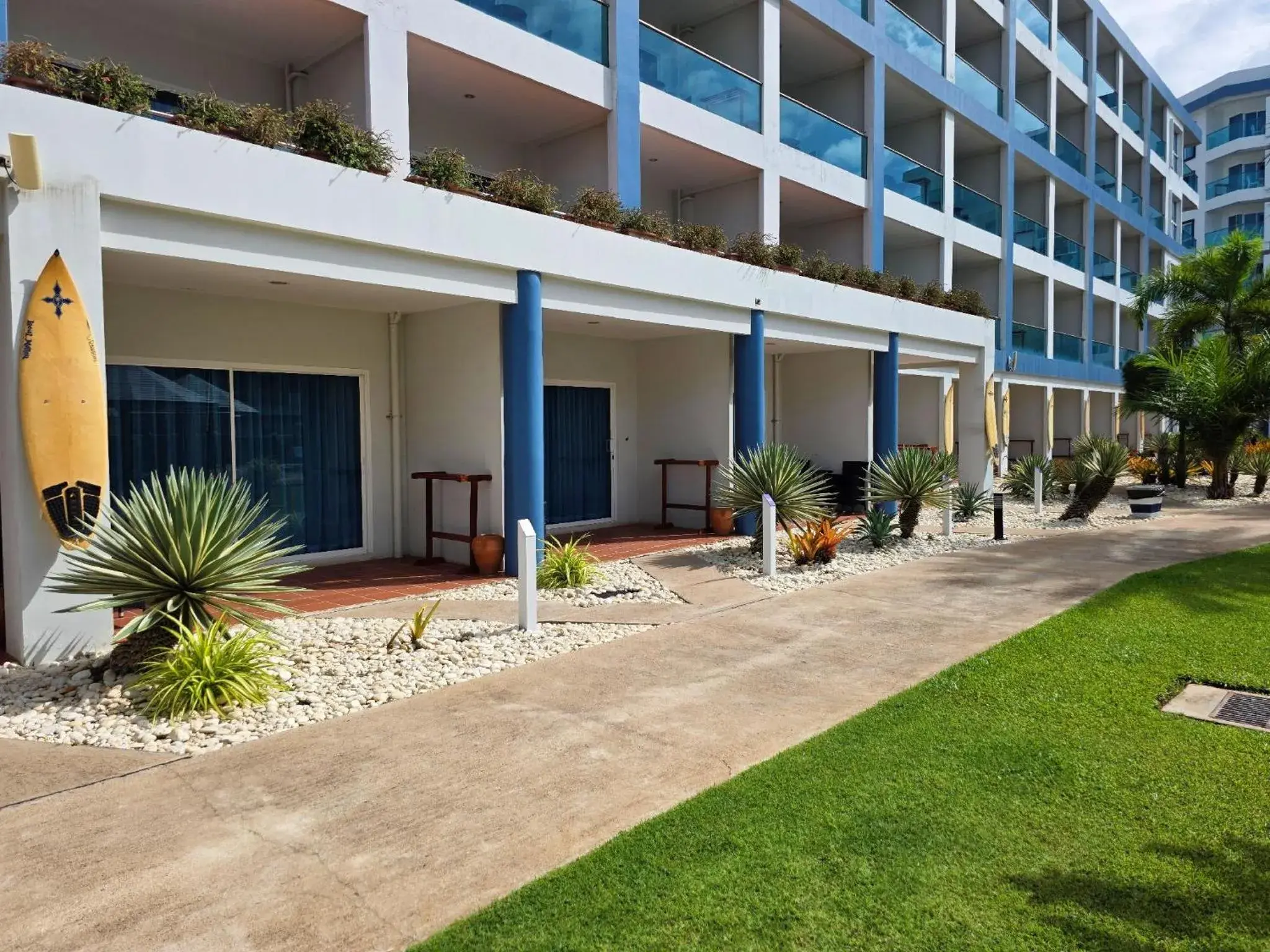 Property building in GrandBlue Resort & Beachclub Property building in GrandBlue Resort & Beachclub