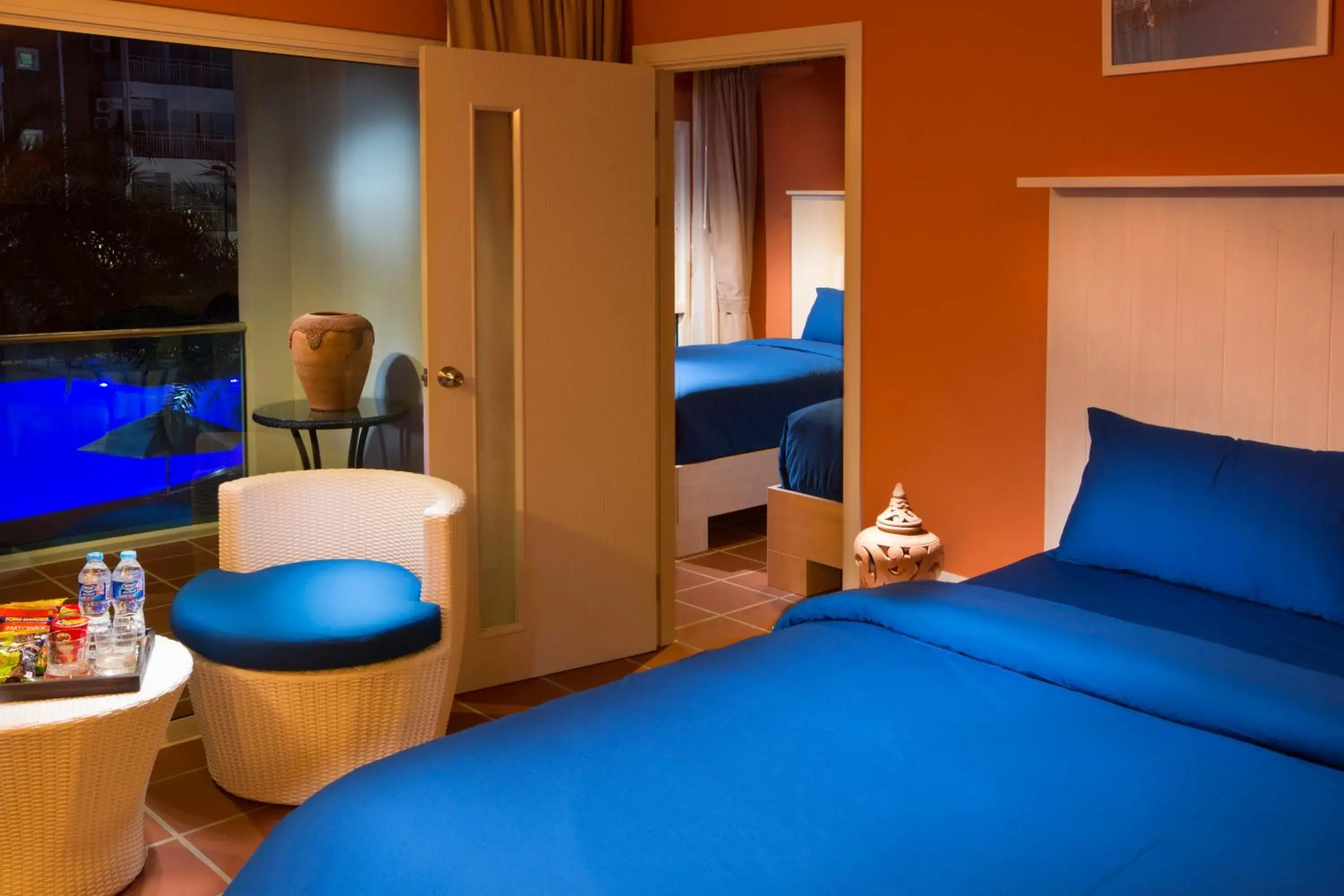 Bed in GrandBlue Resort & Beachclub Bed in GrandBlue Resort & Beachclub