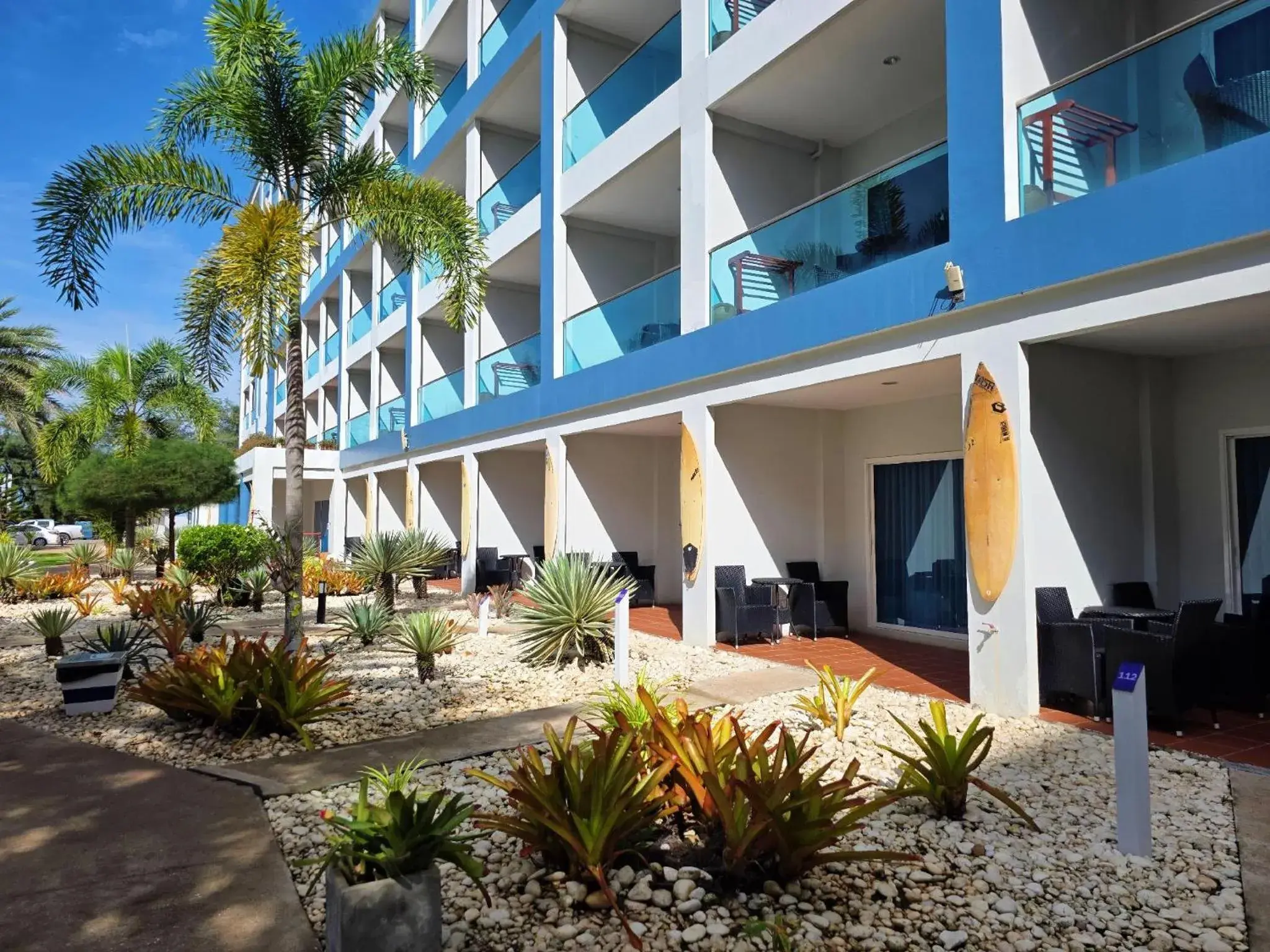 Property building in GrandBlue Resort & Beachclub Property building in GrandBlue Resort & Beachclub