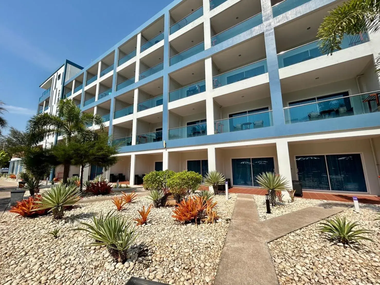 Property building in GrandBlue Resort & Beachclub Property building in GrandBlue Resort & Beachclub