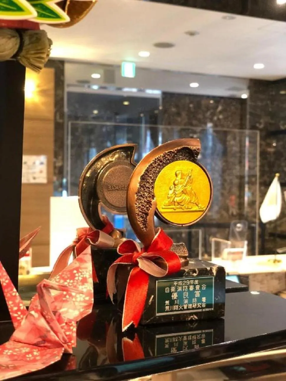 Lobby or reception in APA Hotel TKP Nippori Ekimae