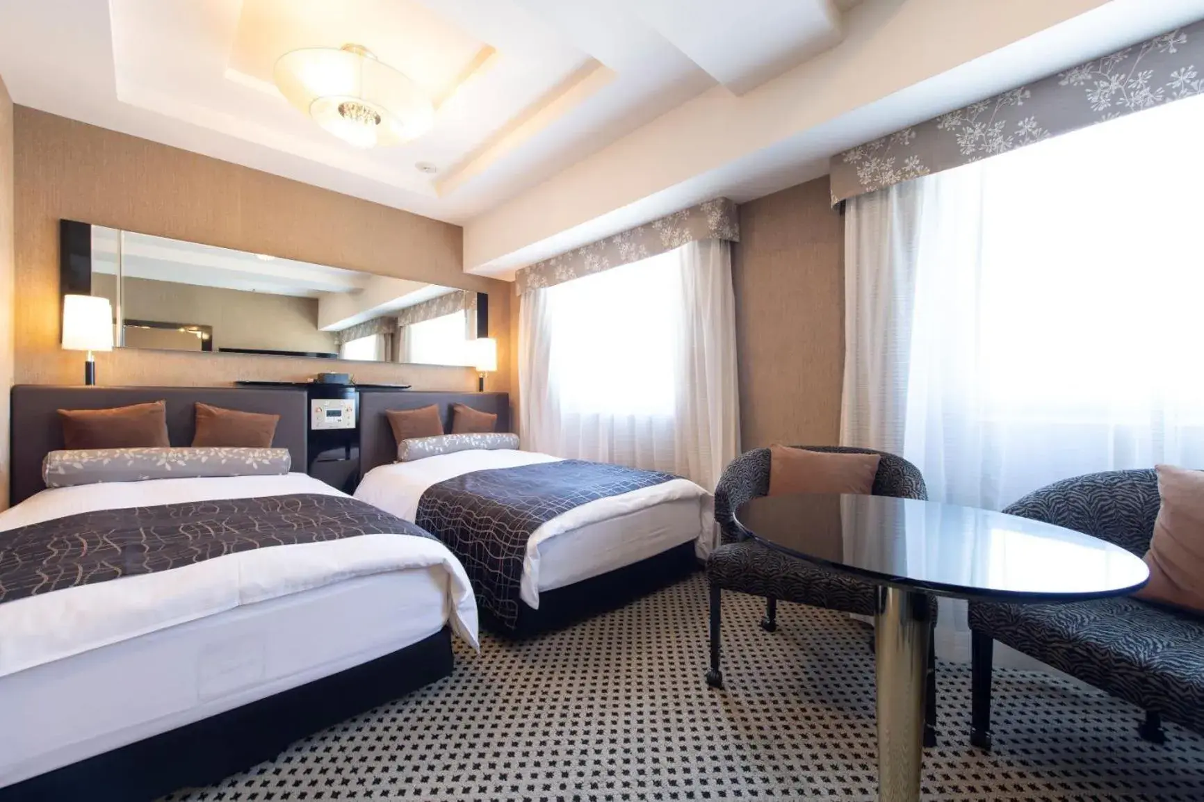 Bed in APA Hotel TKP Nippori Ekimae Bed in APA Hotel TKP Nippori Ekimae