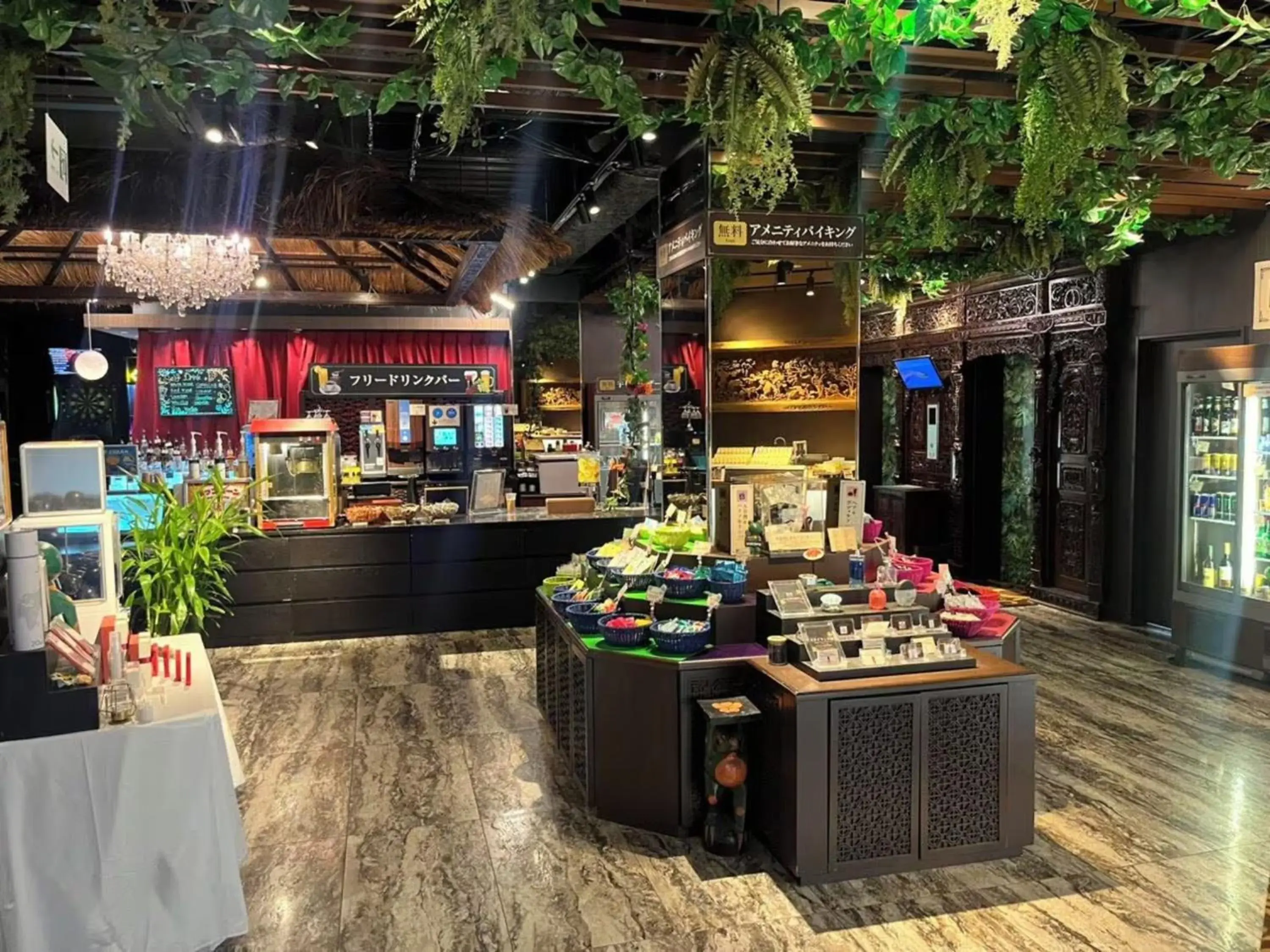 Lobby or reception in Hotel Bali An Resort Shinsaibashi Near Dotonbori Lobby or reception in Hotel Bali An Resort Shinsaibashi Near Dotonbori