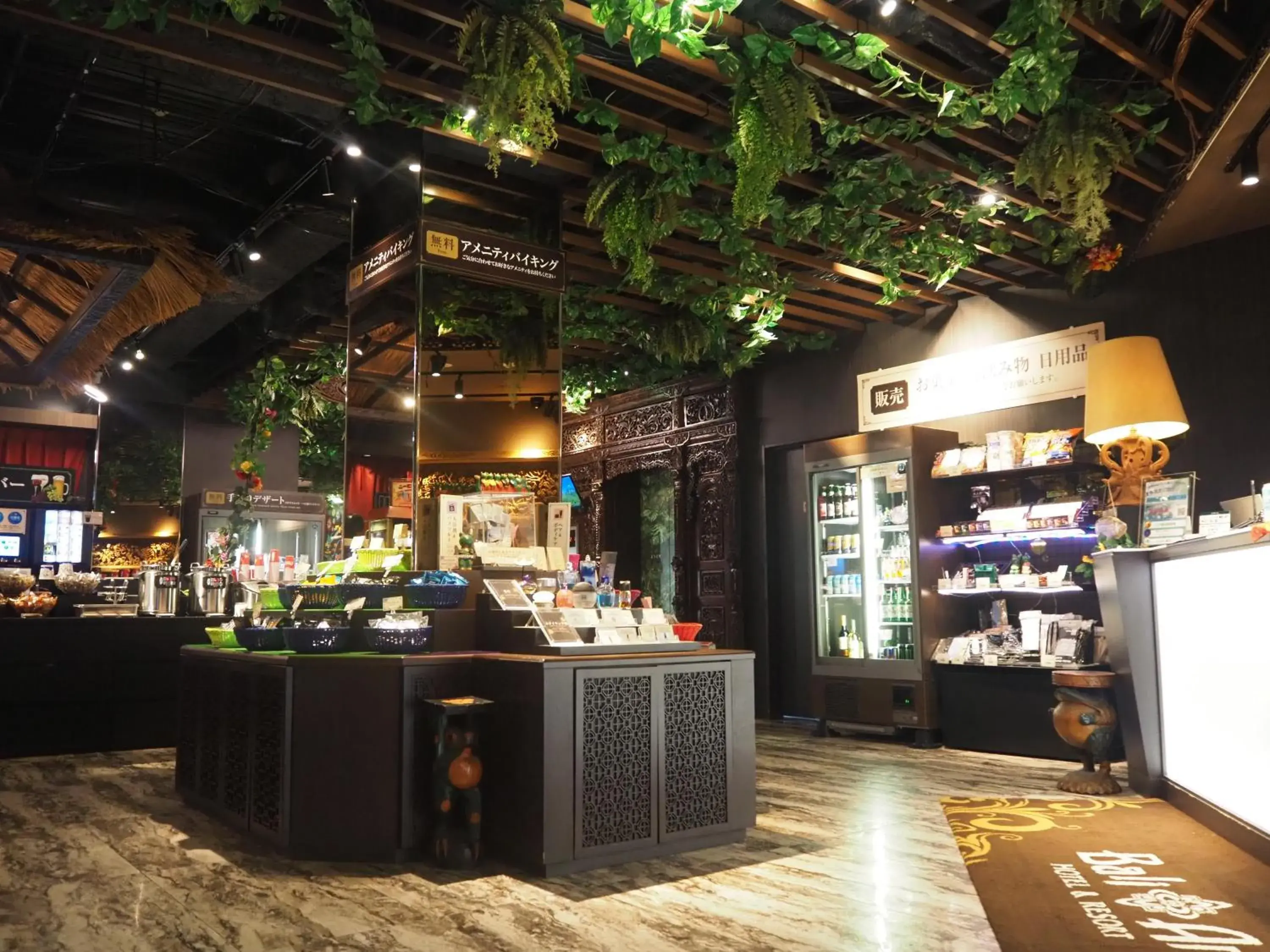 Lobby or reception in Hotel Bali An Resort Shinsaibashi Near Dotonbori Lobby or reception in Hotel Bali An Resort Shinsaibashi Near Dotonbori