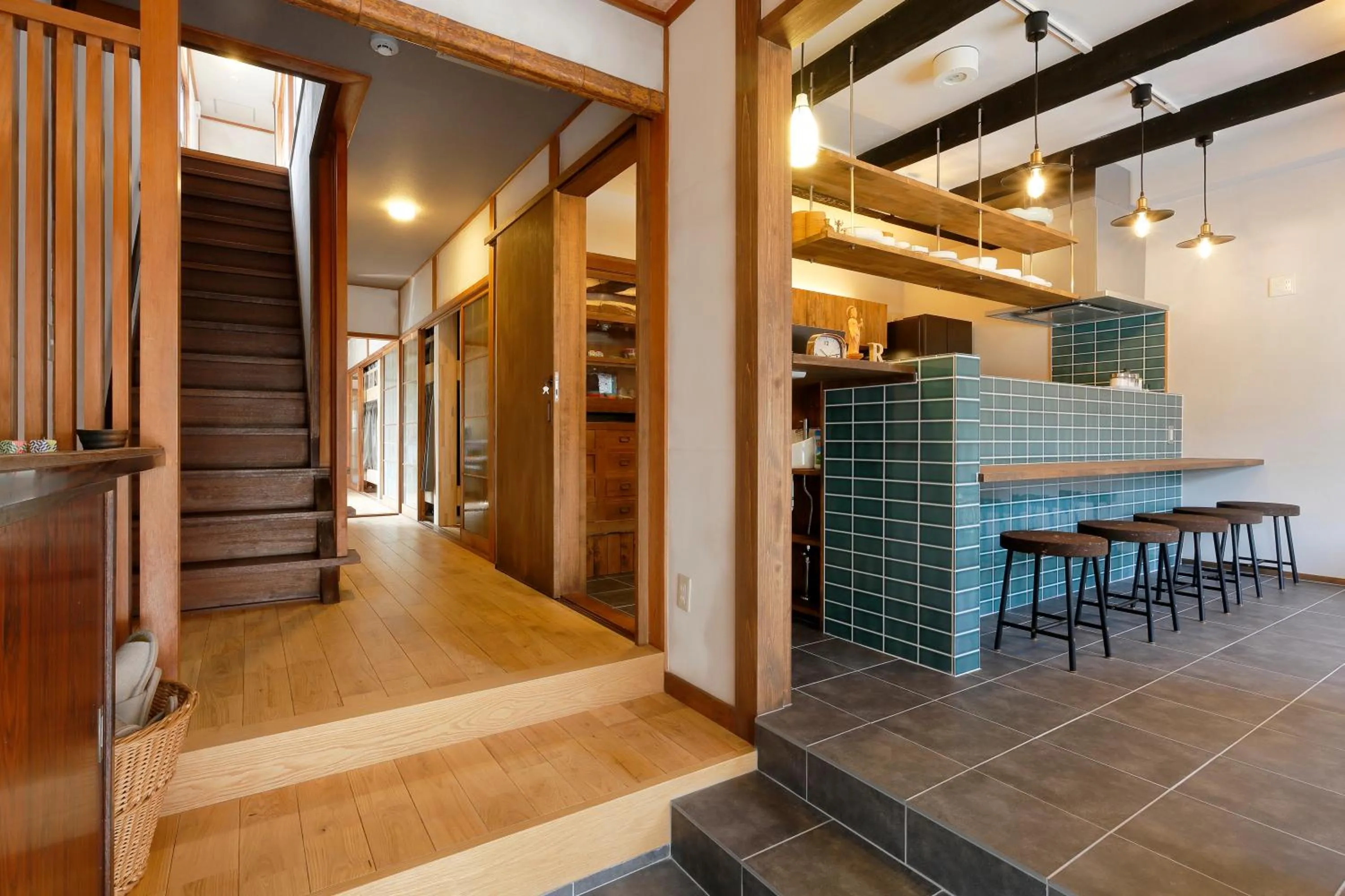 Lobby or reception in Nara Guesthouse Kamunabi