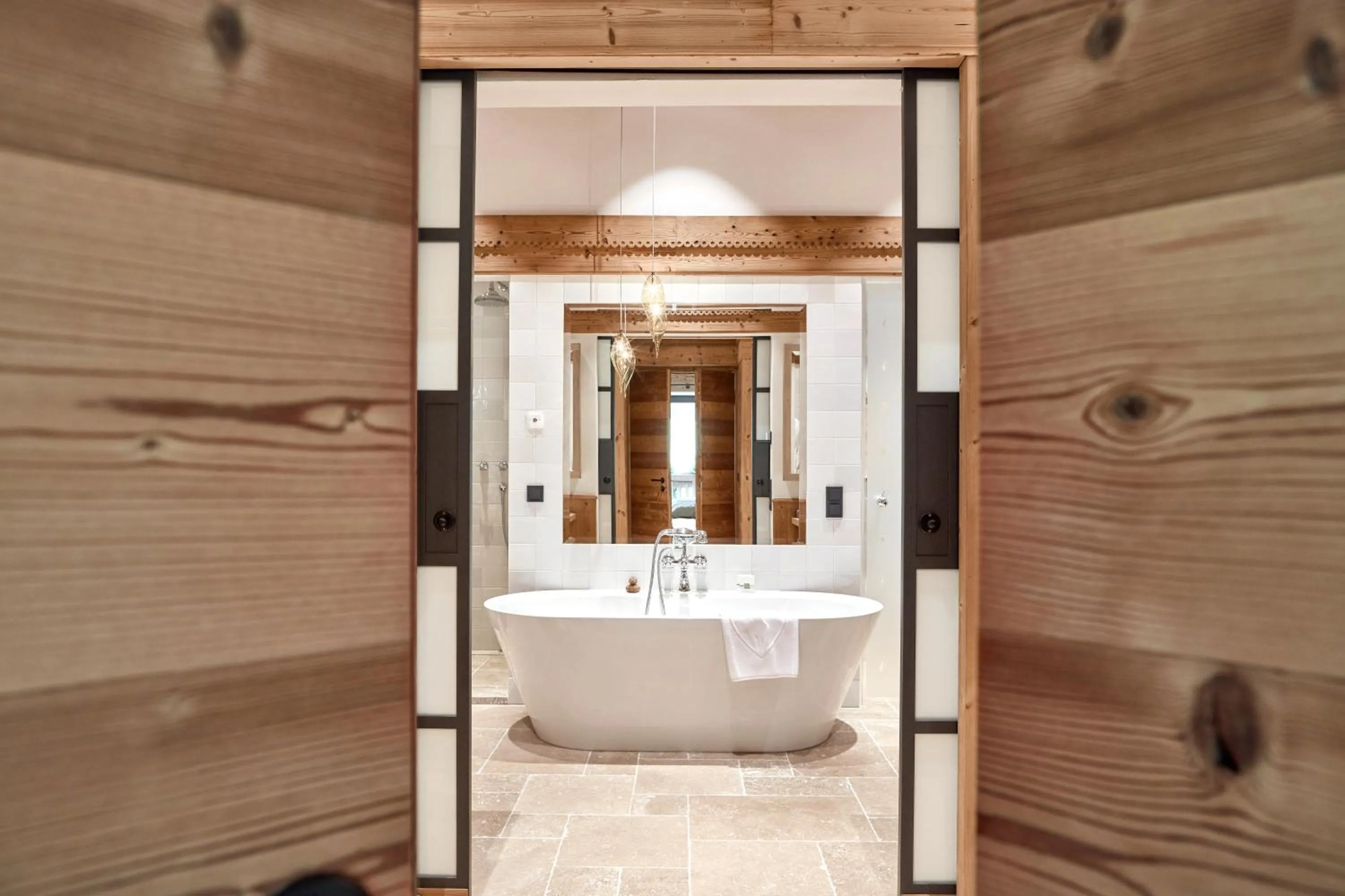 Bathroom in Kitzbühel Lodge