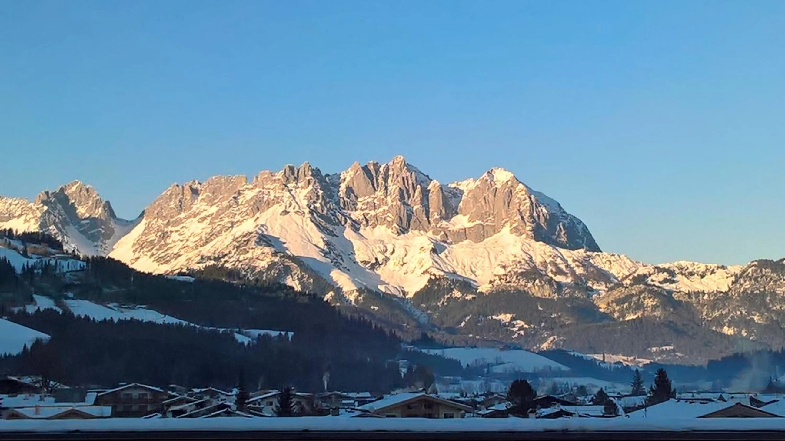 Mountain view in Kitzbühel Lodge