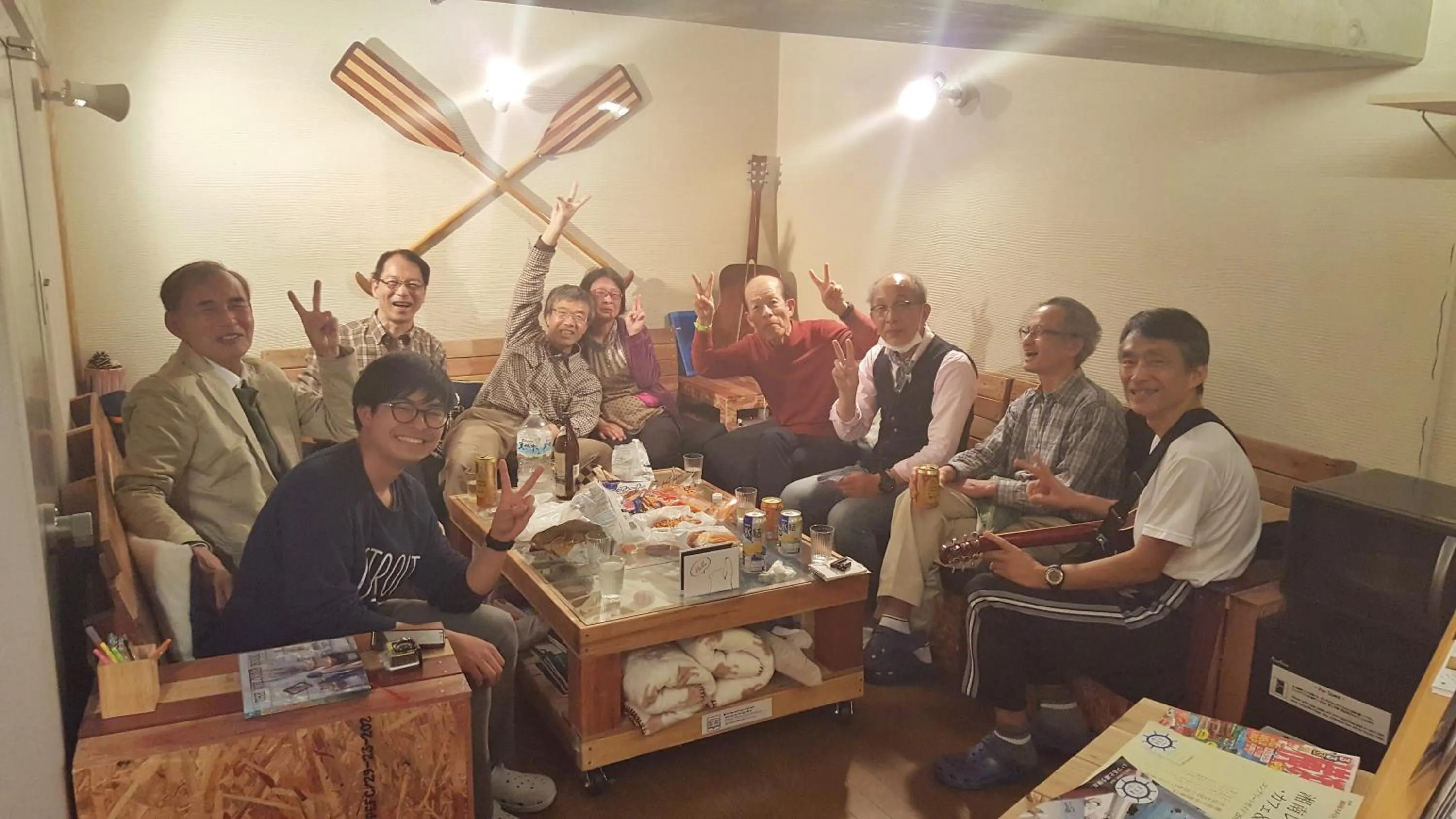 Communal lounge/ TV room in Enoshima Guest House 134