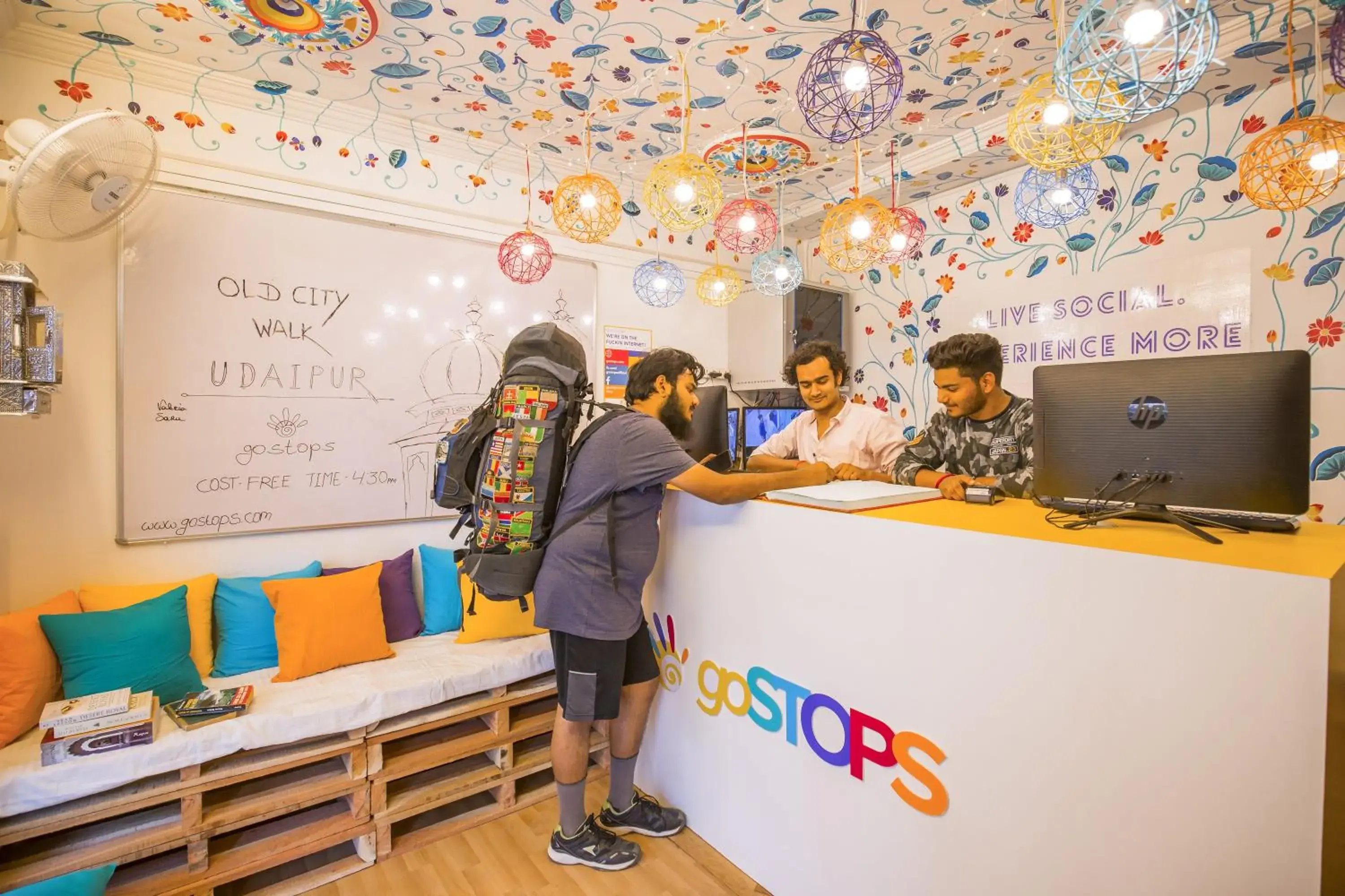 Lobby or reception in goSTOPS Udaipur Lobby or reception in goSTOPS Udaipur