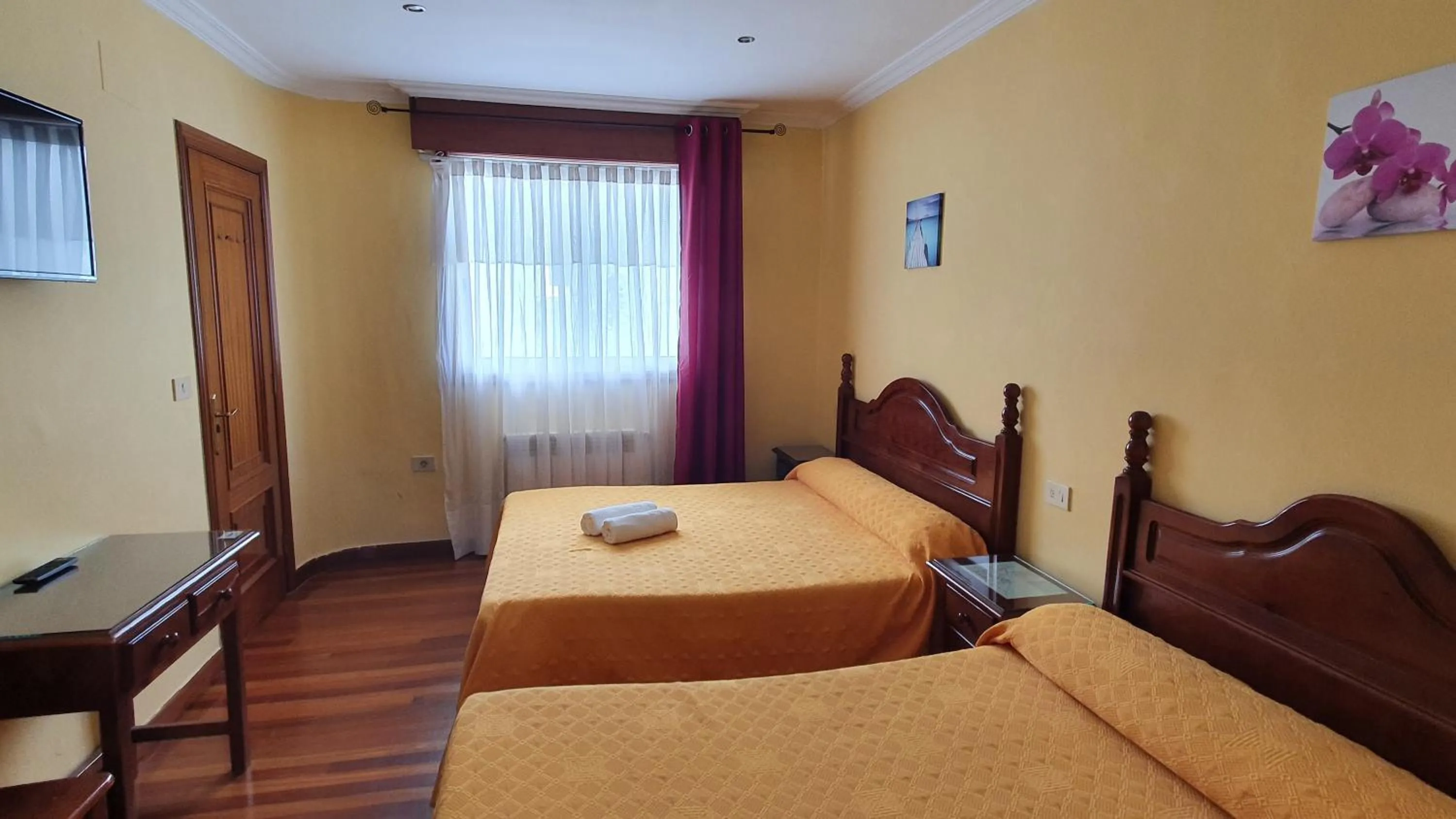 Bed in Pensión Residencia Buenos Aires