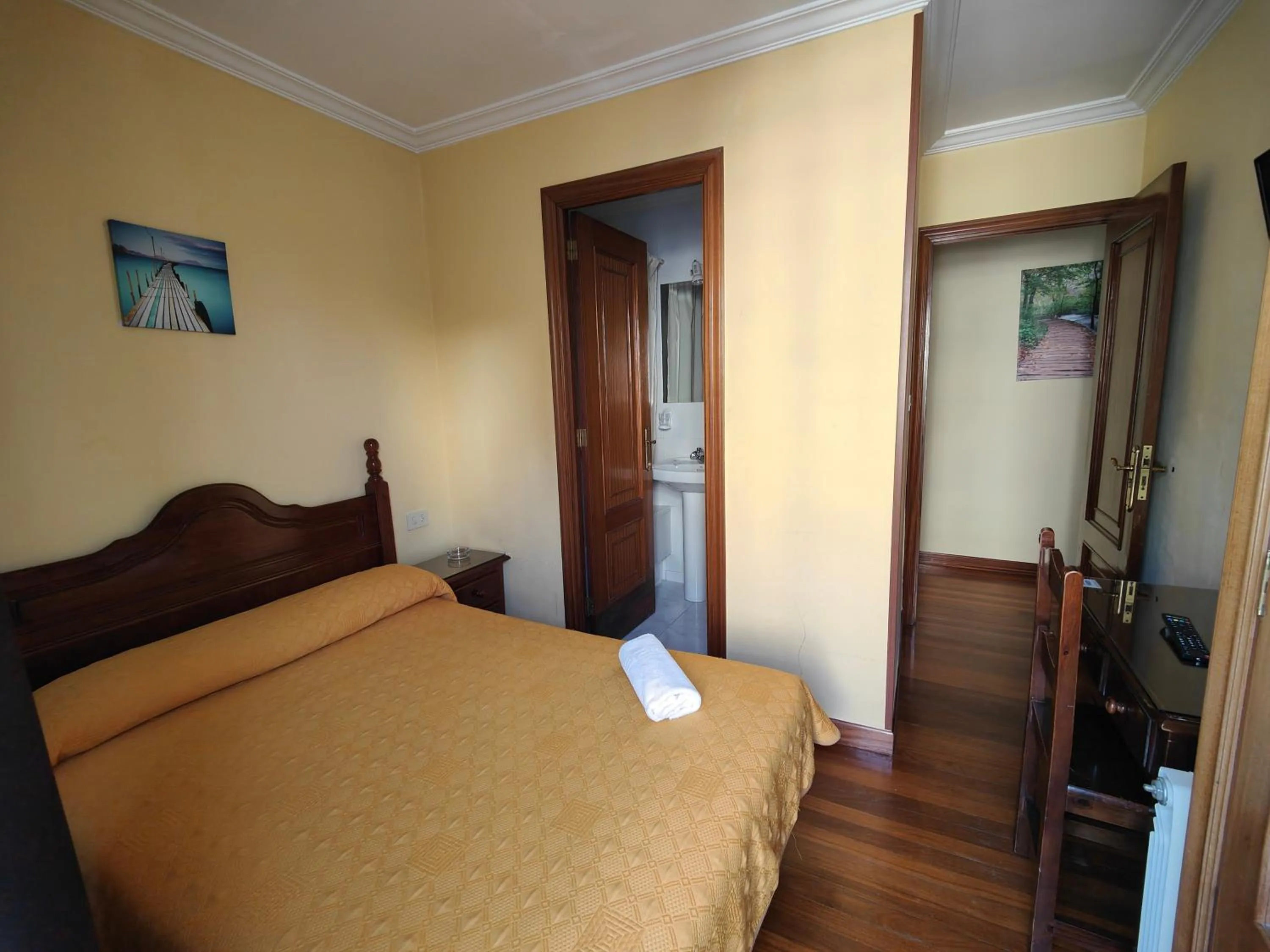 Bed in Pensión Residencia Buenos Aires