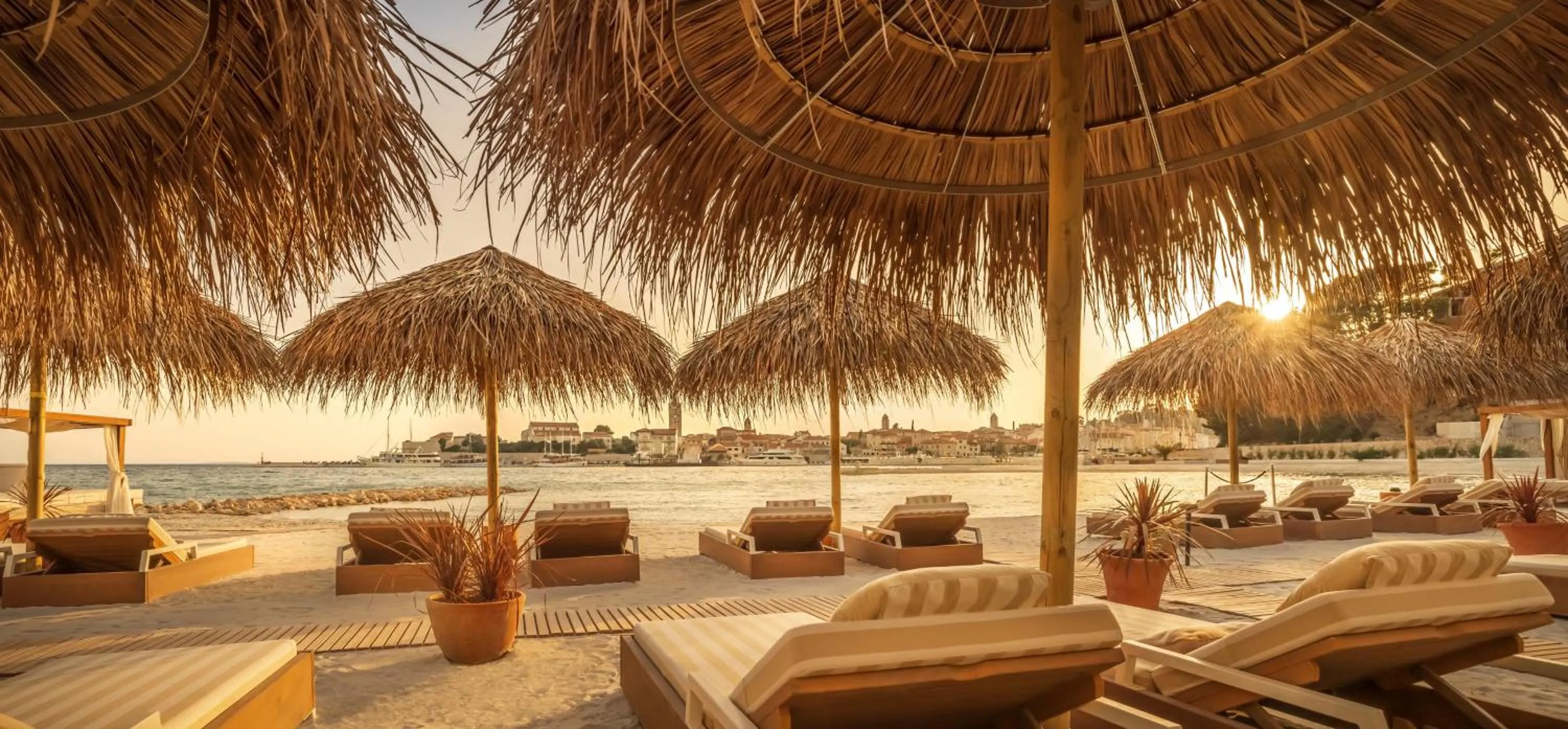 Beach in Imperial Heritage Hotel, Valamar Collection