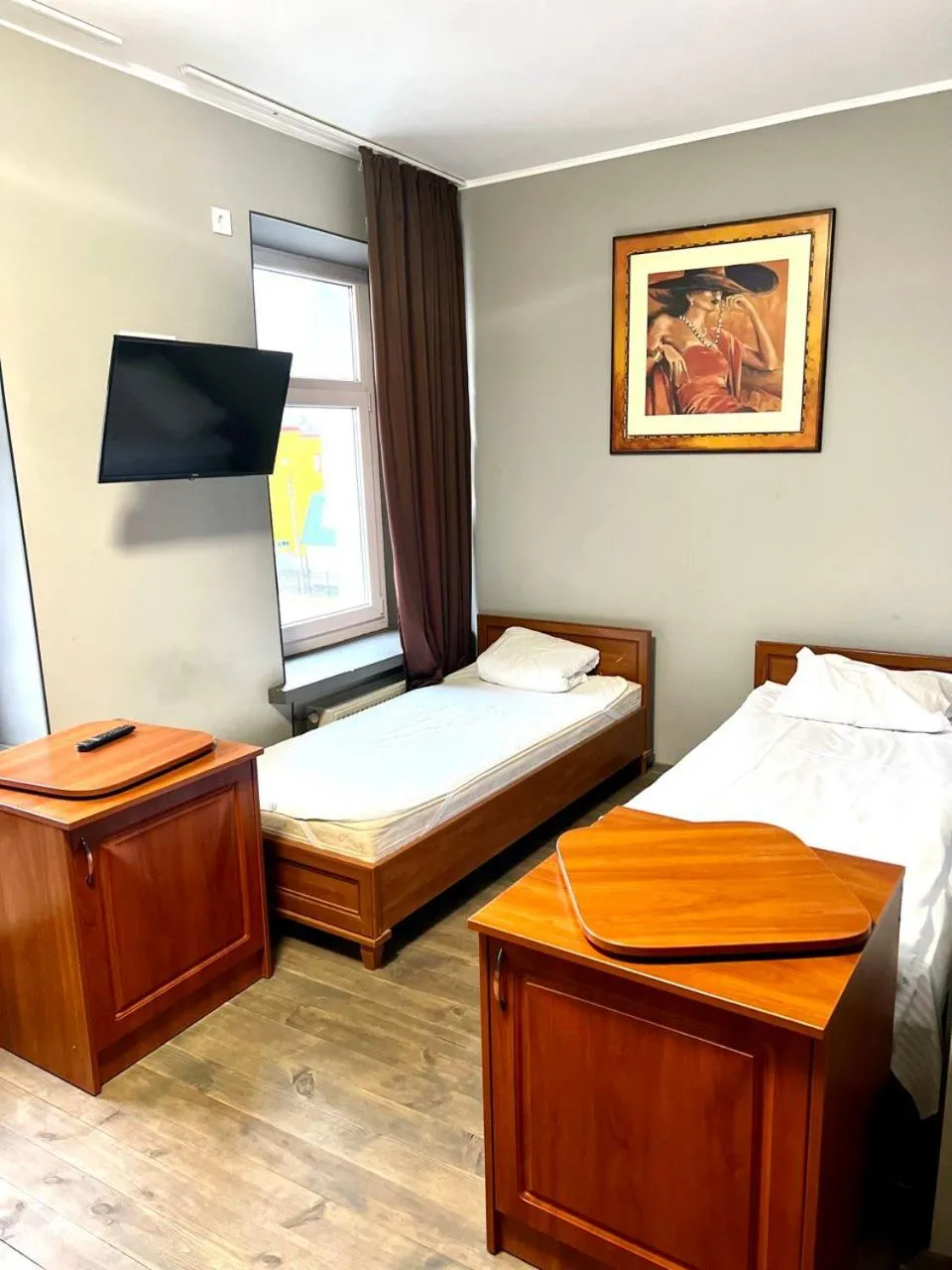 Bed in Maximus hotel