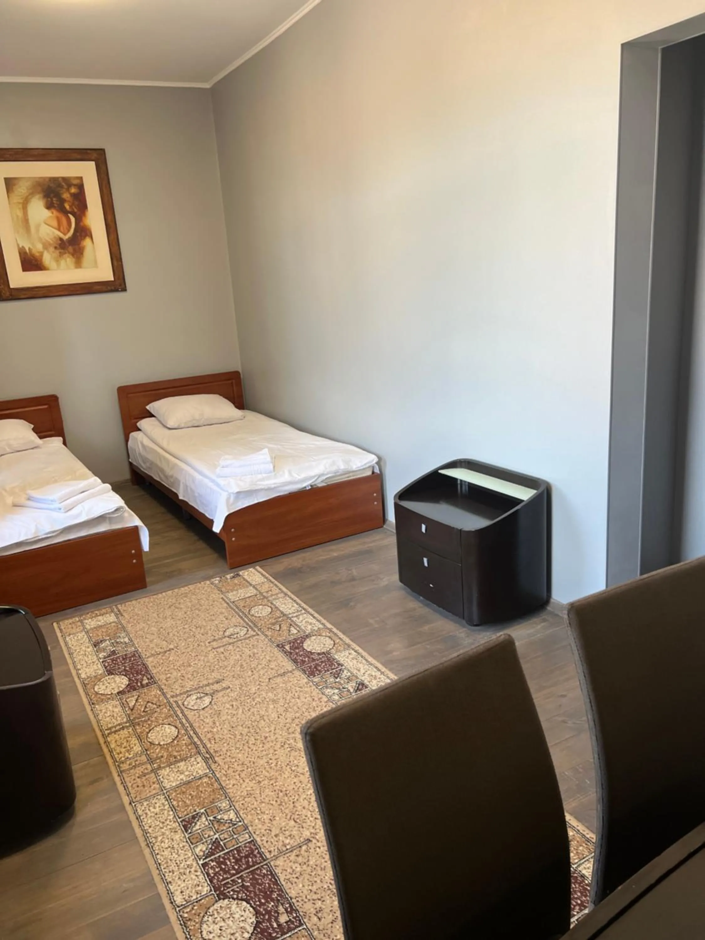 Bed in Maximus hotel