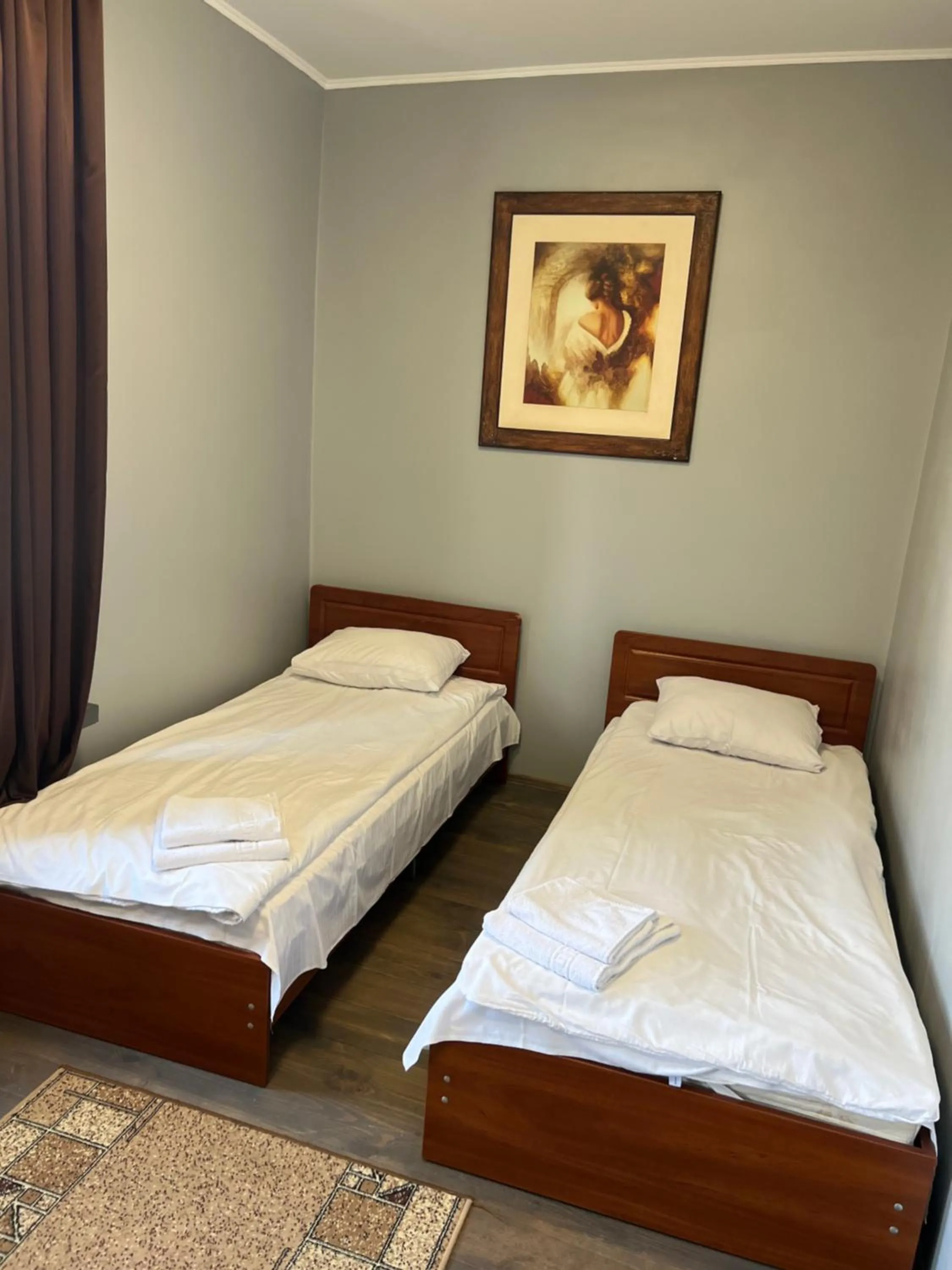 Bed in Maximus hotel