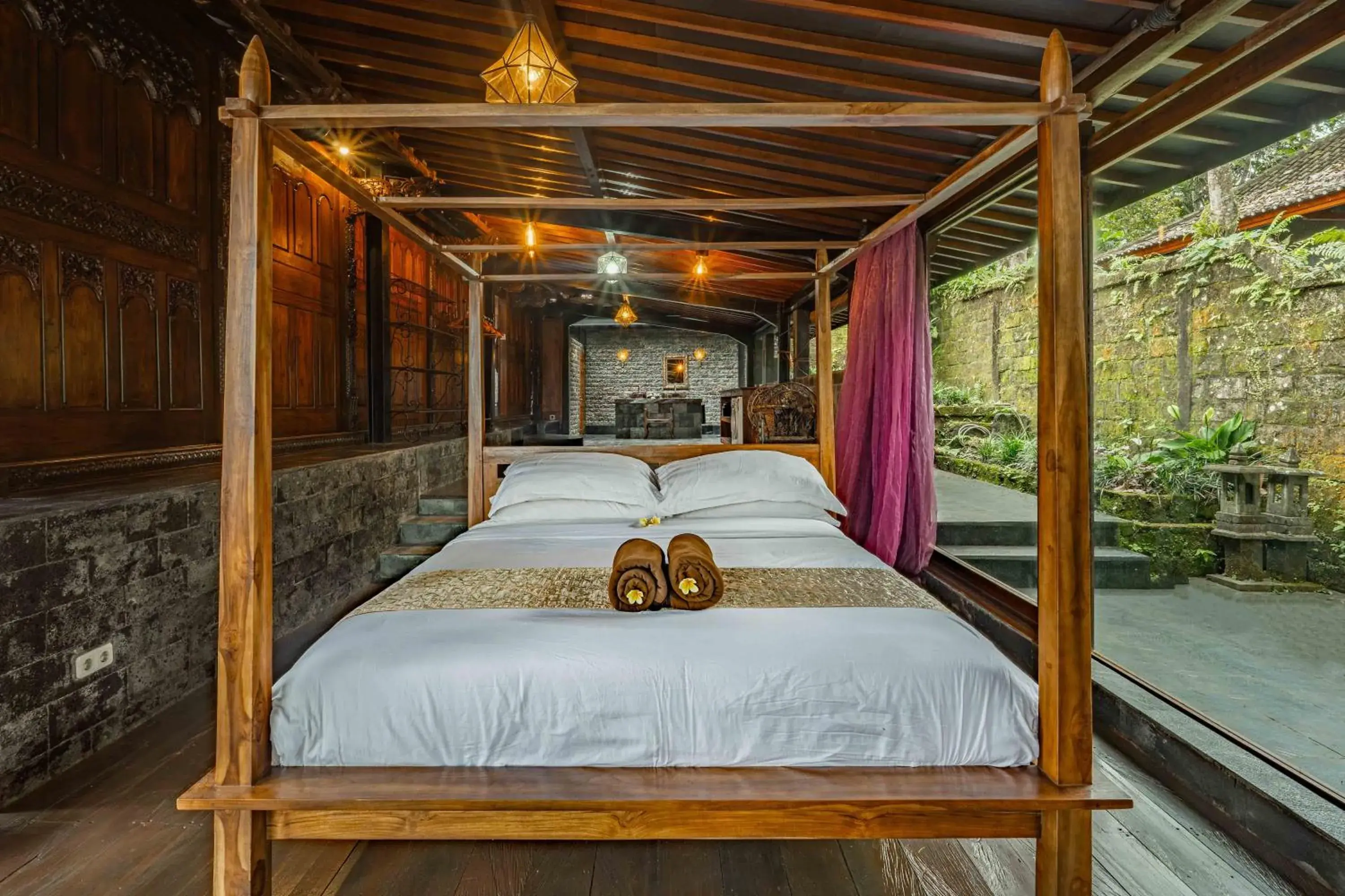 Bed in Alassari Plantation Bed in Alassari Plantation