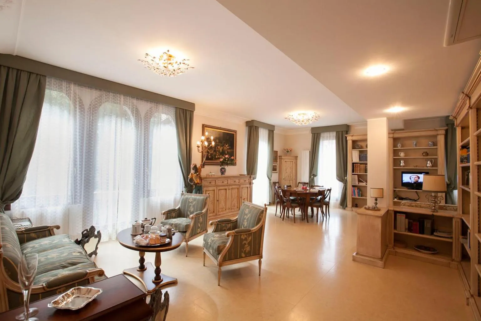 Living room in Residenza Campiello