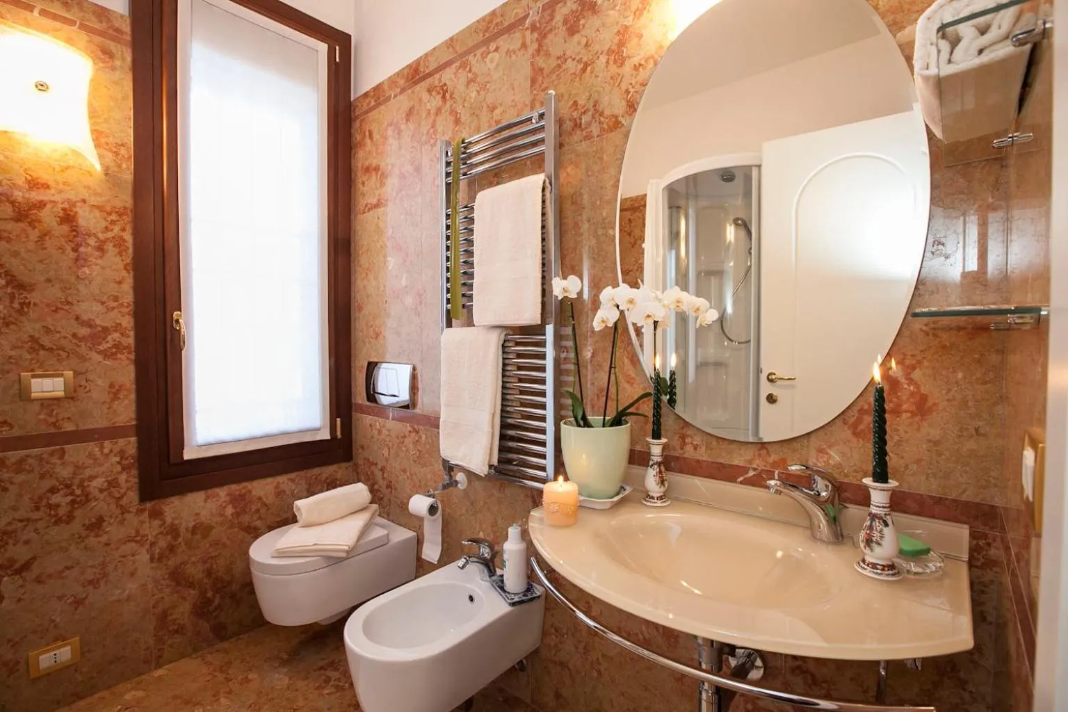Bathroom in Residenza Campiello