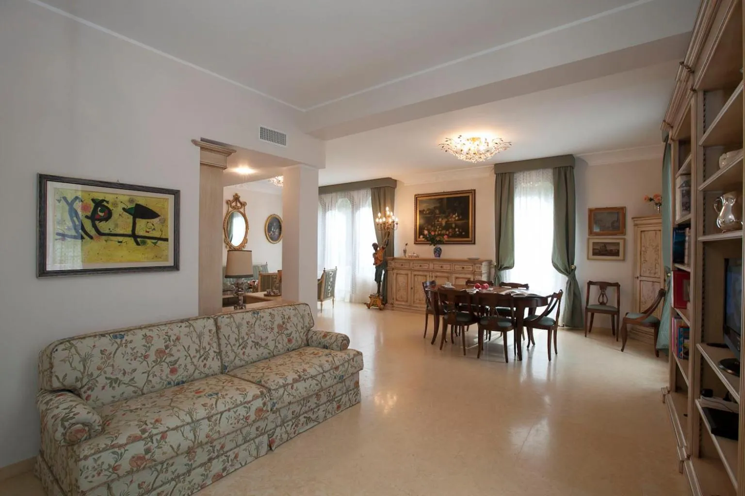 Living room in Residenza Campiello