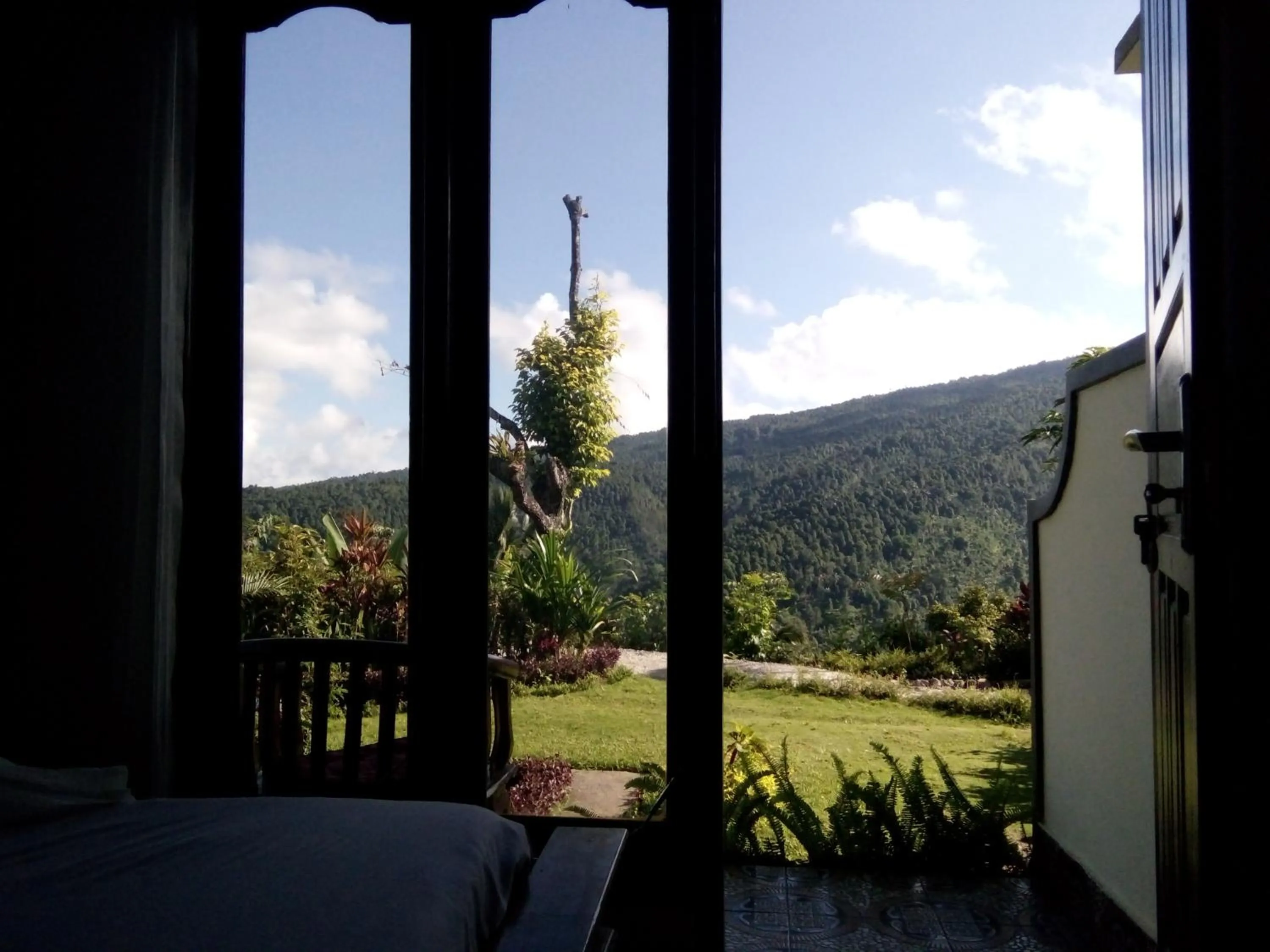 Garden view in Aris Homestay and Warung Made