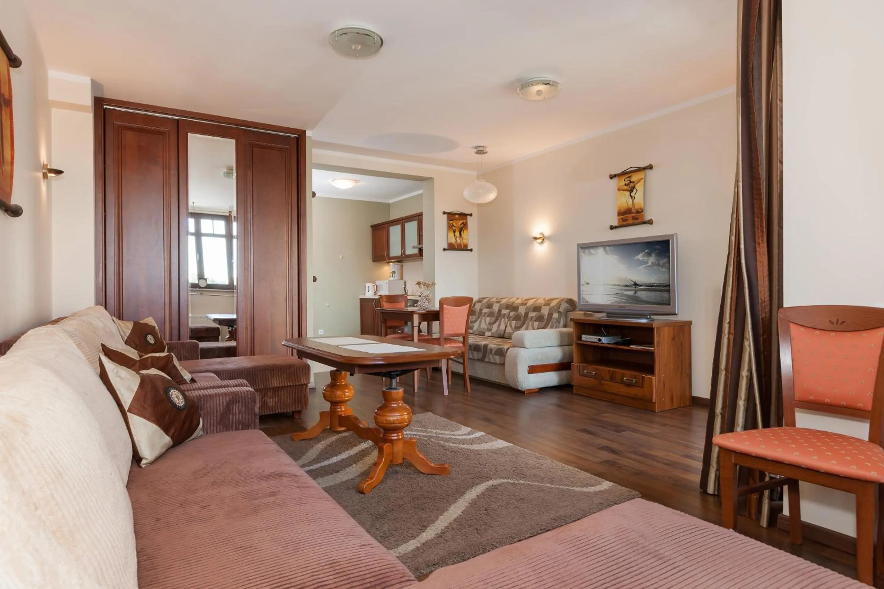 Living room in Apartamenty Pod Orłami by Noclegi Renters