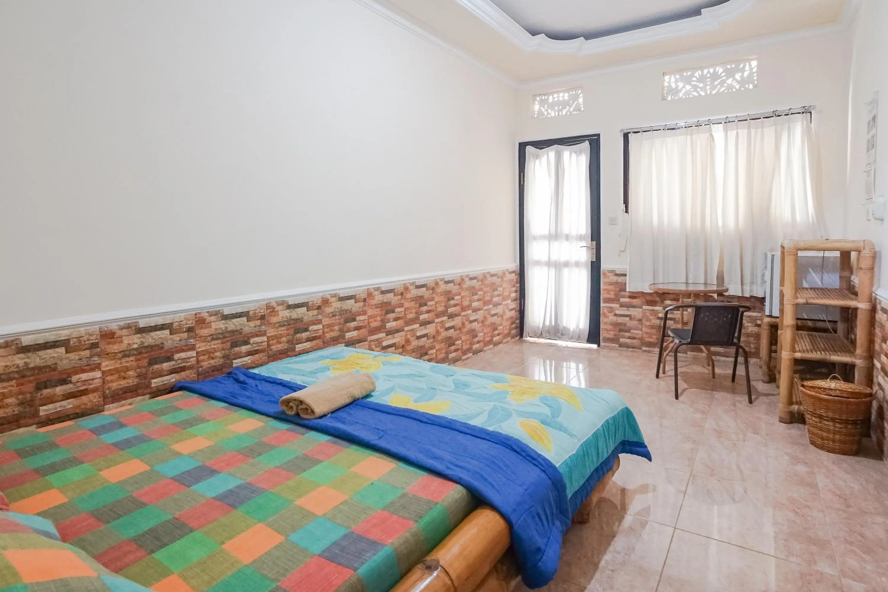 Bed in Green View Ubud Hostel Bali