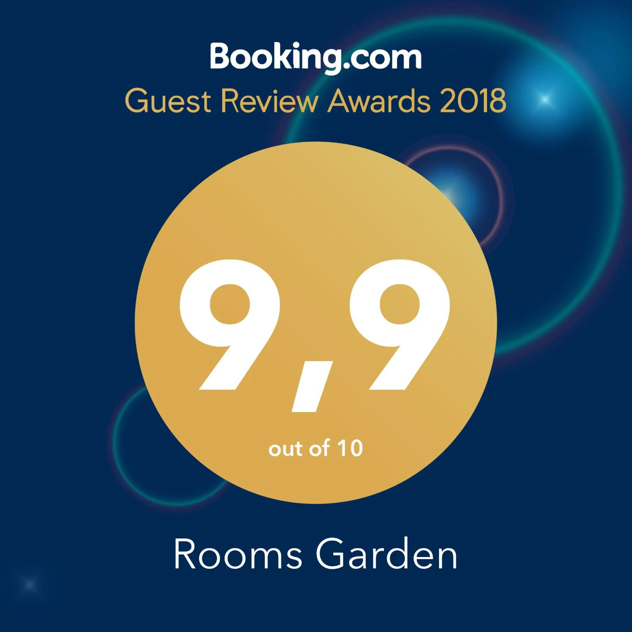 Certificate/Award in Rooms Garden