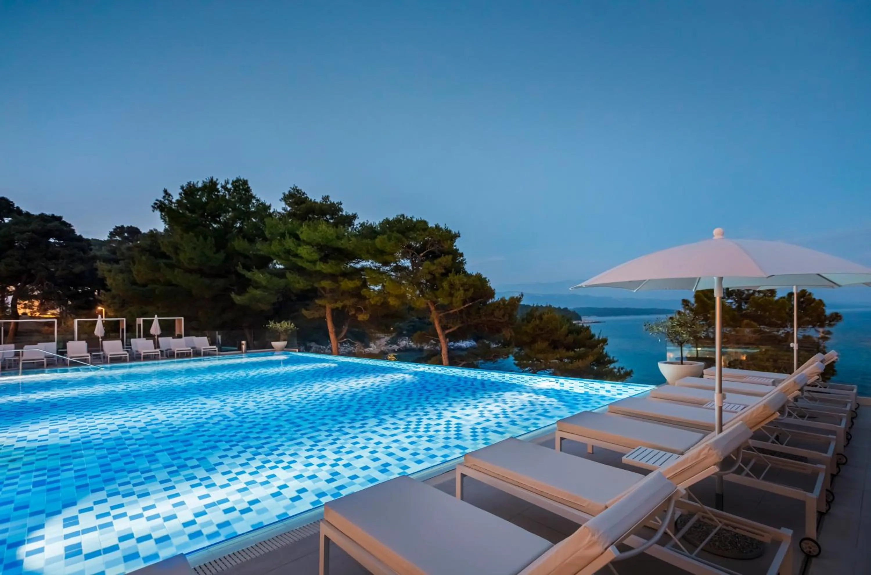 Swimming pool in Valamar Carolina Hotel & Villas