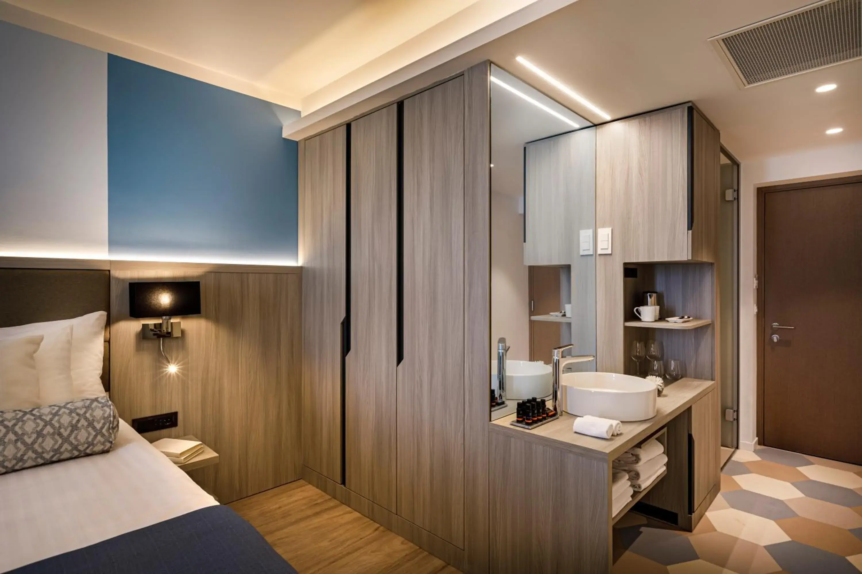 Bedroom, Bed in Valamar Carolina Hotel & Villas Bedroom, Bed in Valamar Carolina Hotel & Villas