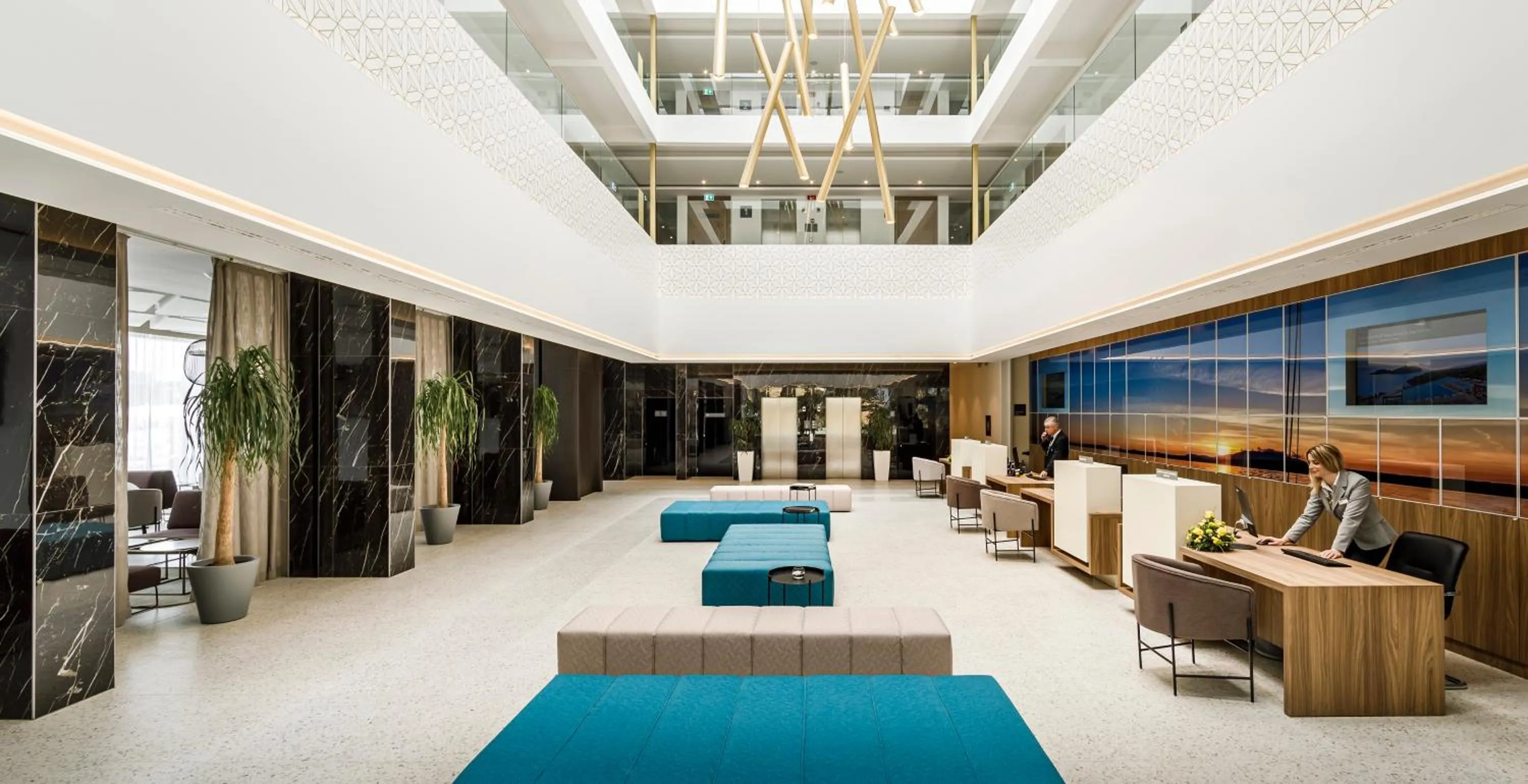 Lobby or reception in Valamar Carolina Hotel & Villas