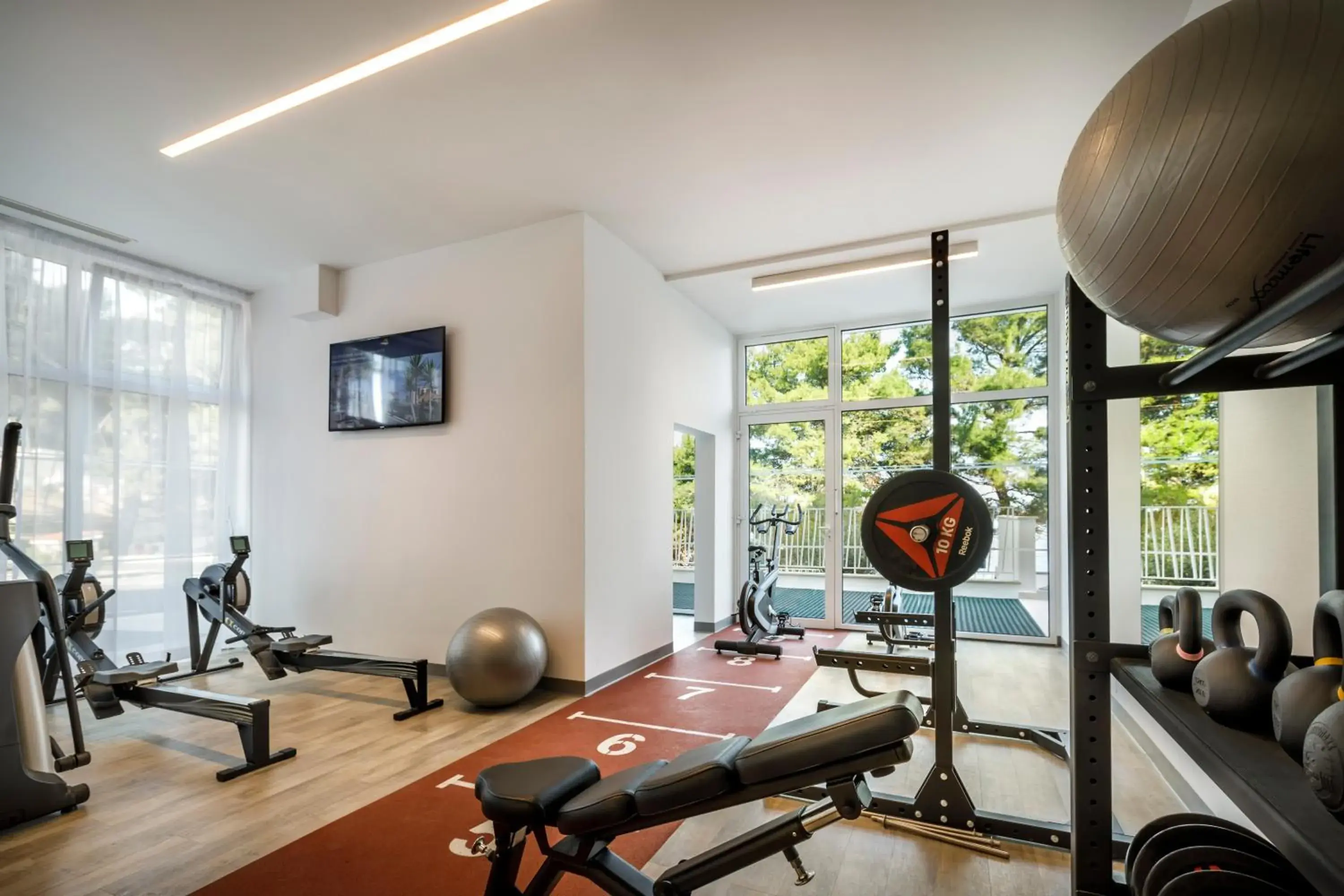 Fitness centre/facilities in Valamar Carolina Hotel & Villas Fitness centre/facilities in Valamar Carolina Hotel & Villas