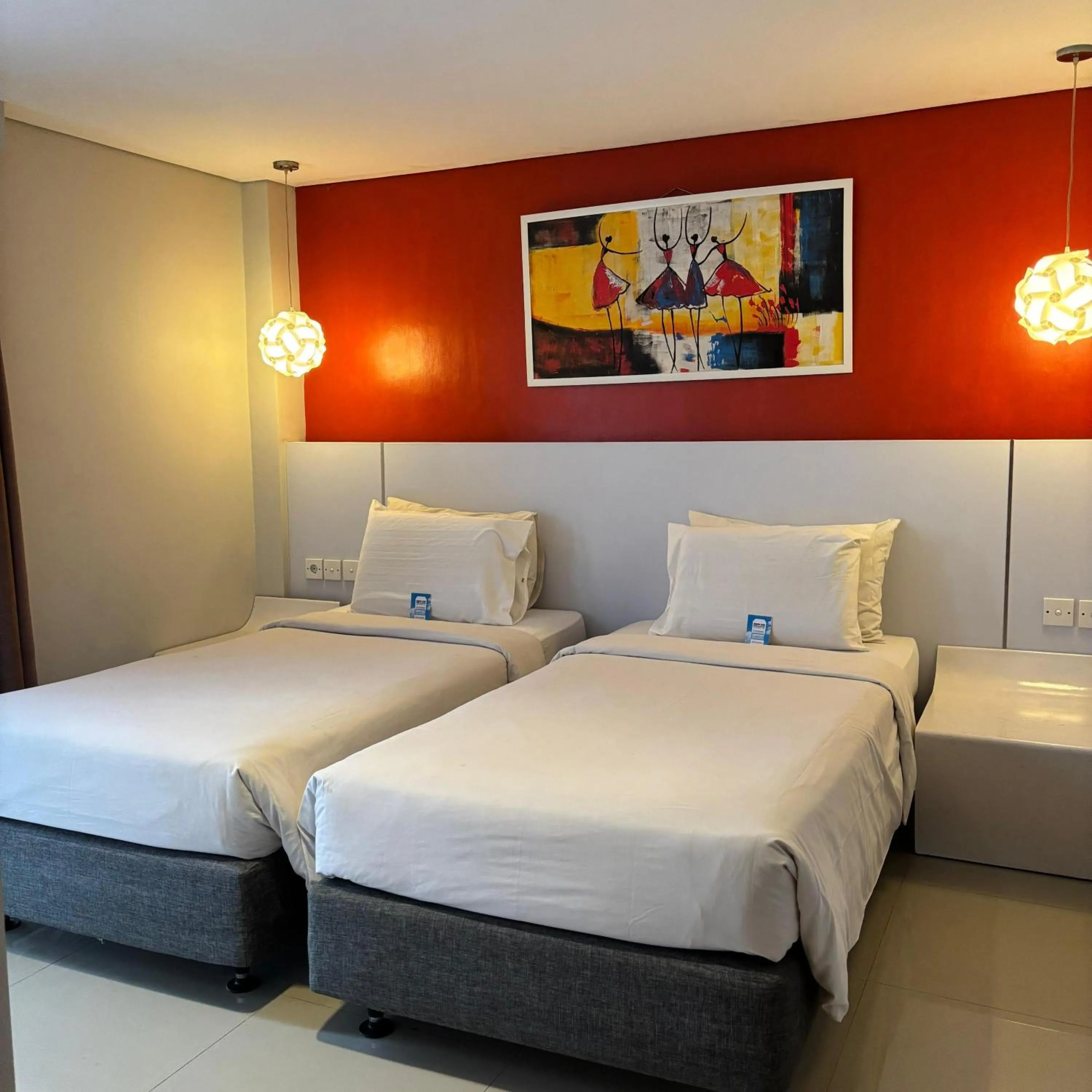 Bedroom, Bed in Kyriad Haka Makassar